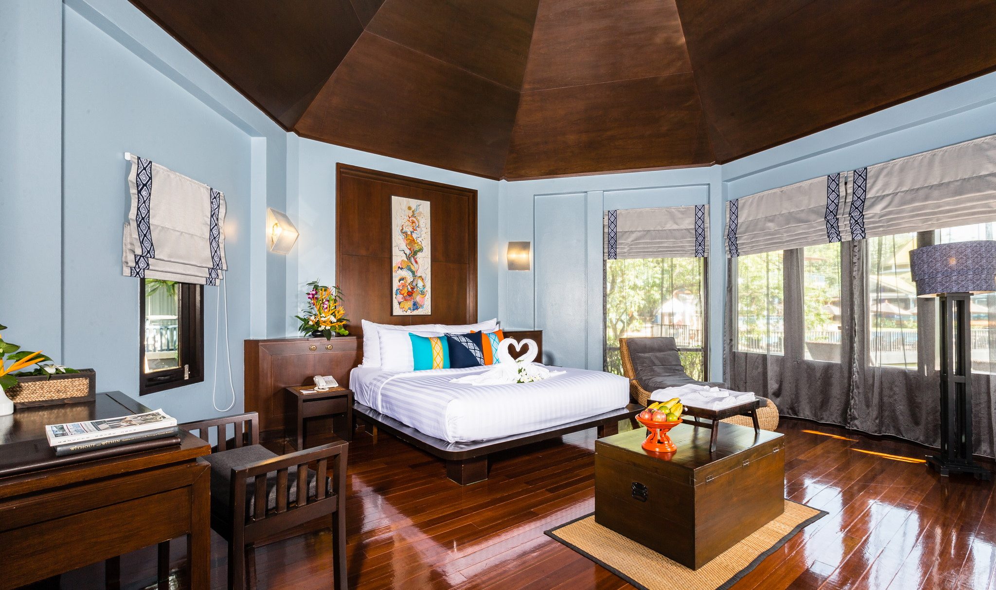 Deluxe Cottage in het Peace Laguna in Krabi in Thailand