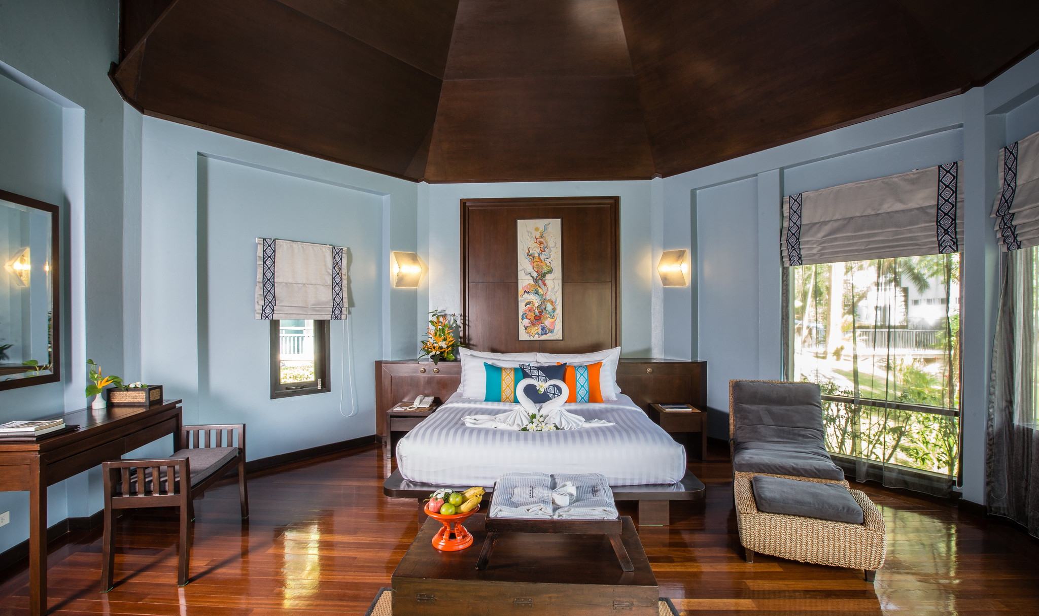 Private Cottage in het Peace Laguna in Krabi in Thailand