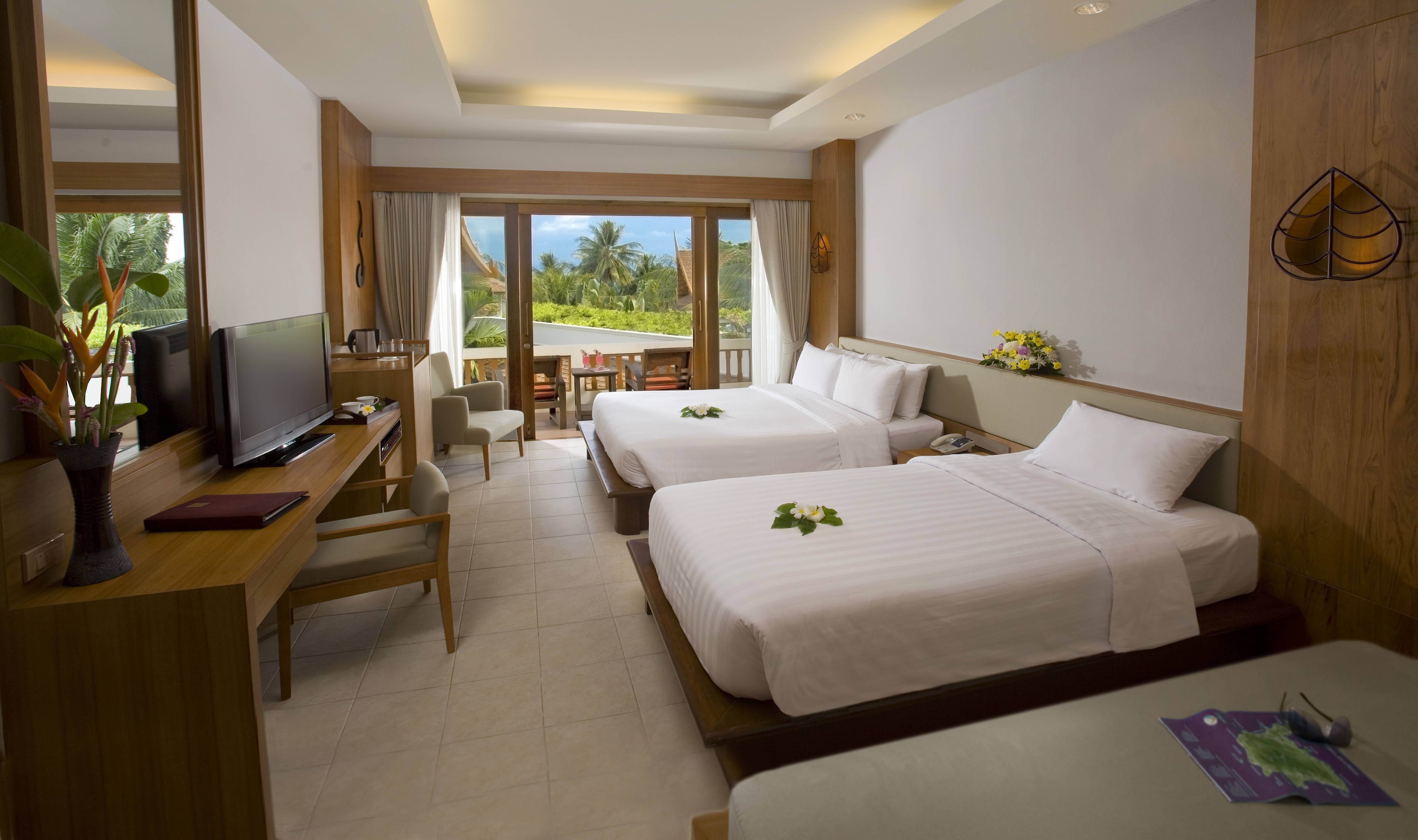 Deluxe Family kamer in het Thai House Beach Resort op Koh Samui in Thailand
