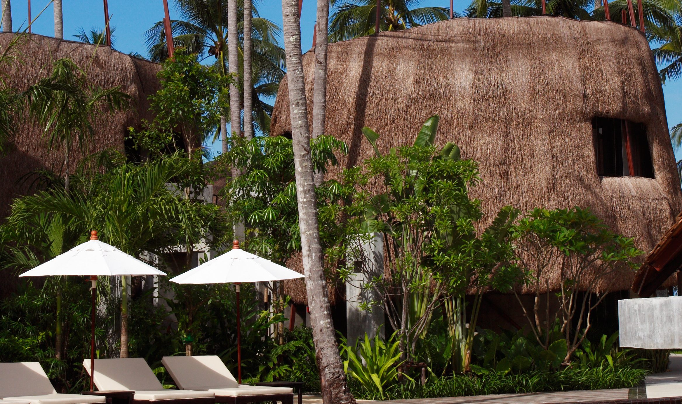 Villa buitenkant in The Dewa op Koh Chang in Thailand