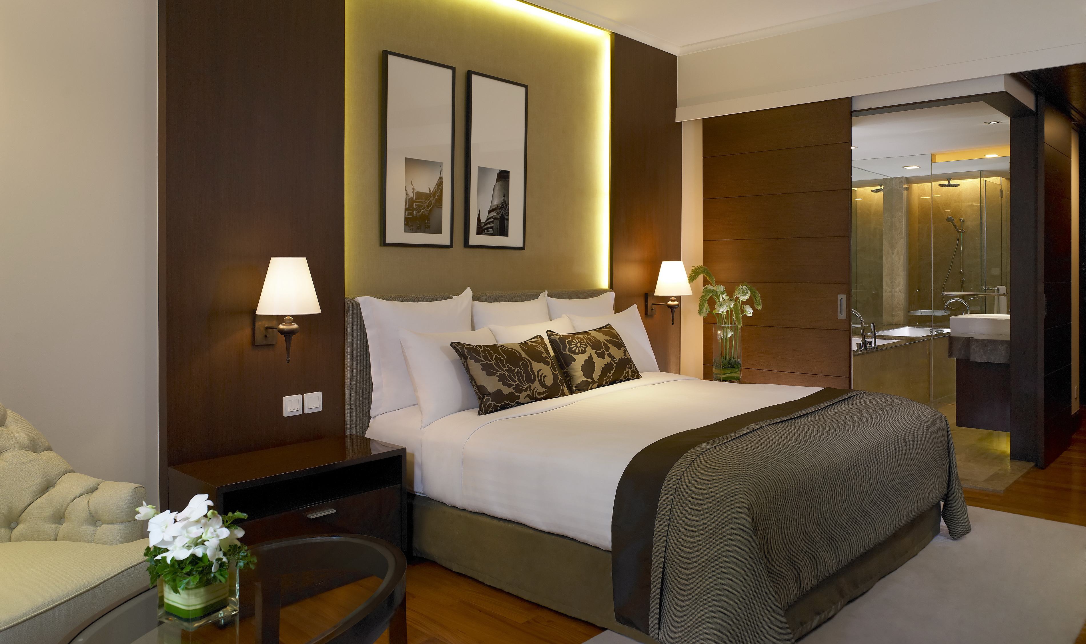 Deluxe Riverview kamer in het Anantara Bangkok Riverside Resort in Thailand