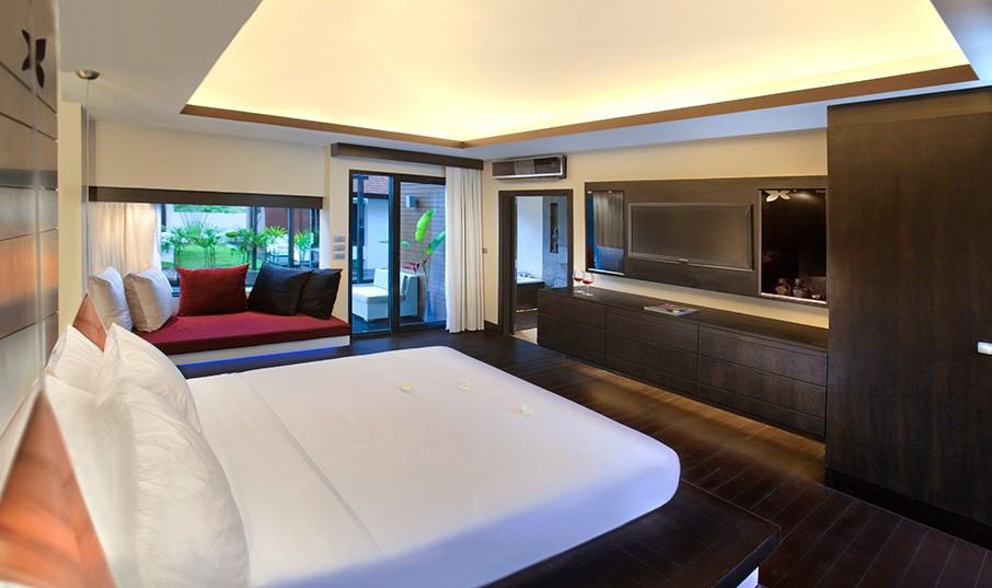 Superior Bungalow in het Aava Resort in Khanom in Thailand