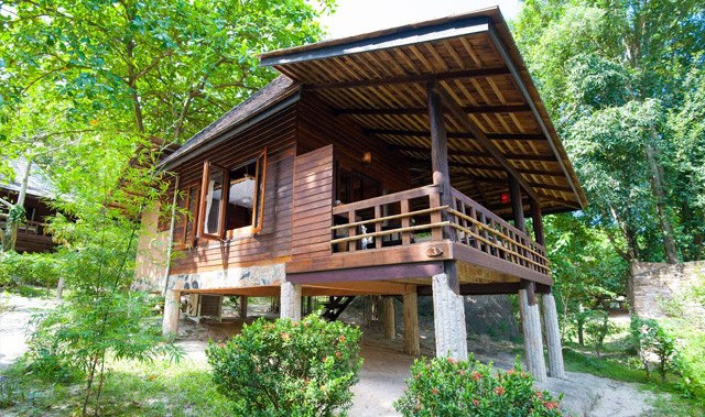 Superior House Gardenview in het Sensi Paradise Resort op Koh Tao in Thailand