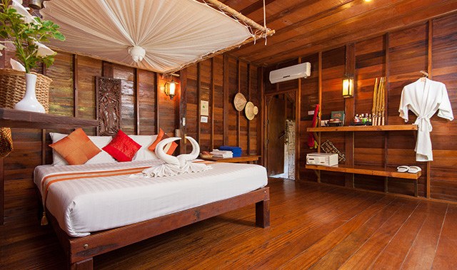 Family House Gardenview in het Sensi Paradise Resort op Koh Tao in Thailand