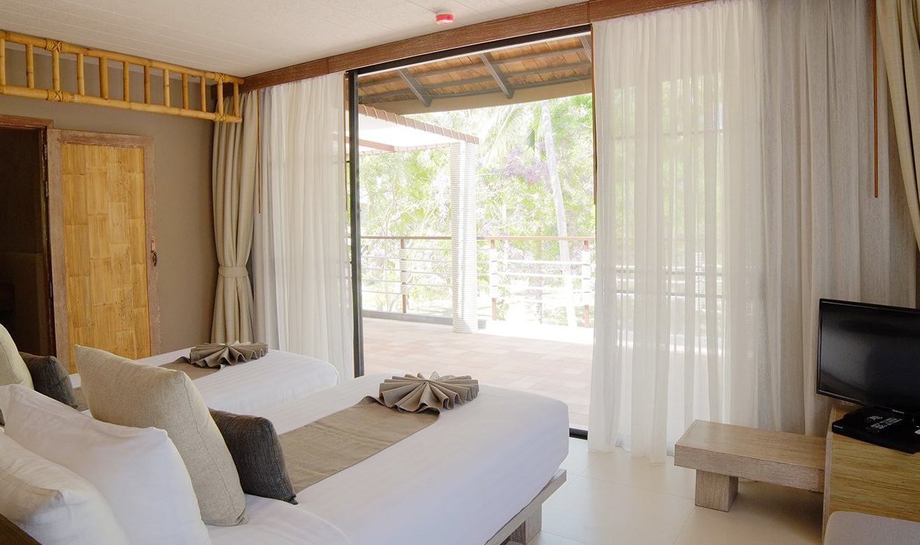 Garden Villa in het Twin Lotus Resort op Koh Lanta in Thailand