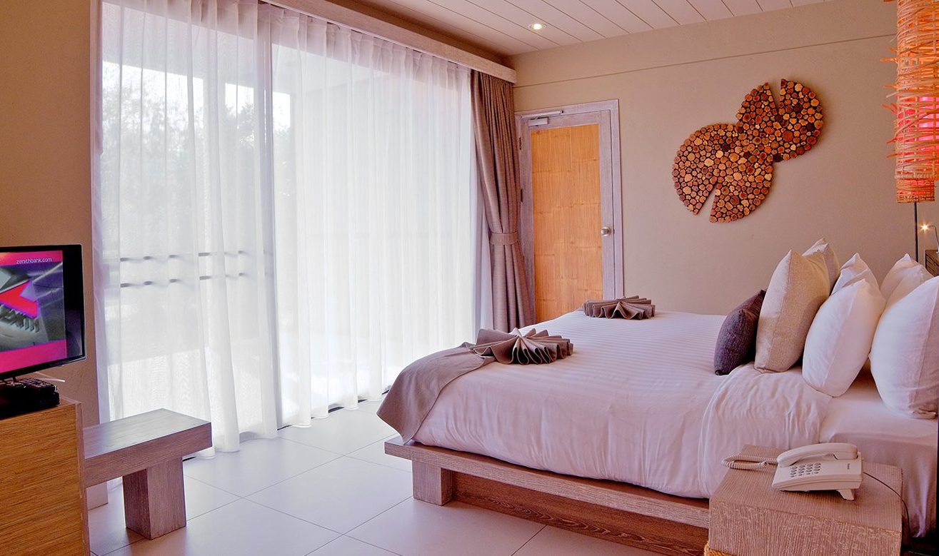 Deluxe kamer in het Twin Lotus Resort op Koh Lanta in Thailand