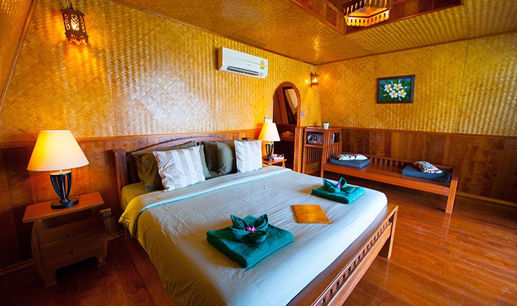 Bali Bungalow Seaview in het Koh Kood Beach Resort in Thailand