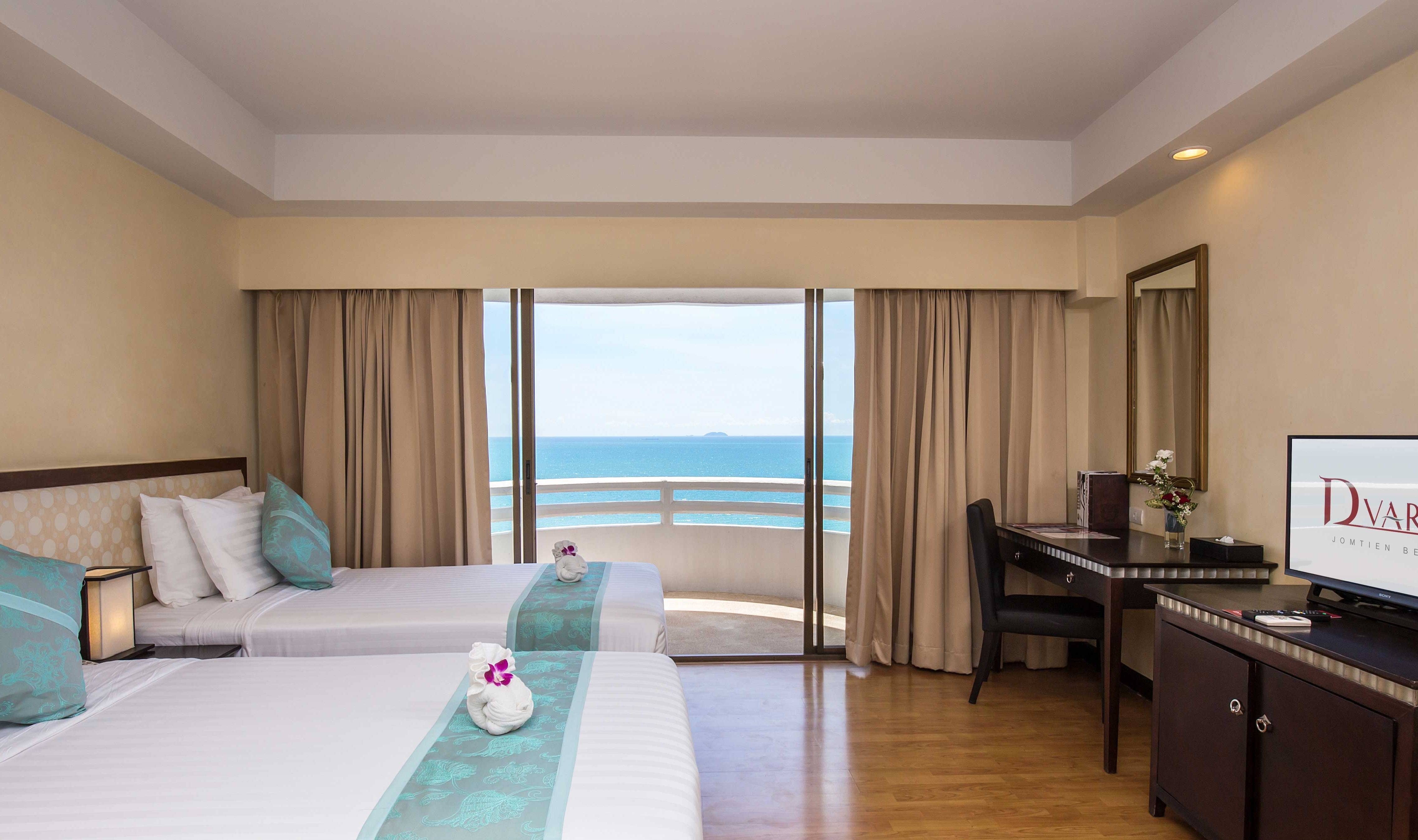 Superior Seaview kamer in het D Varee Jomtien Beach in Thailand