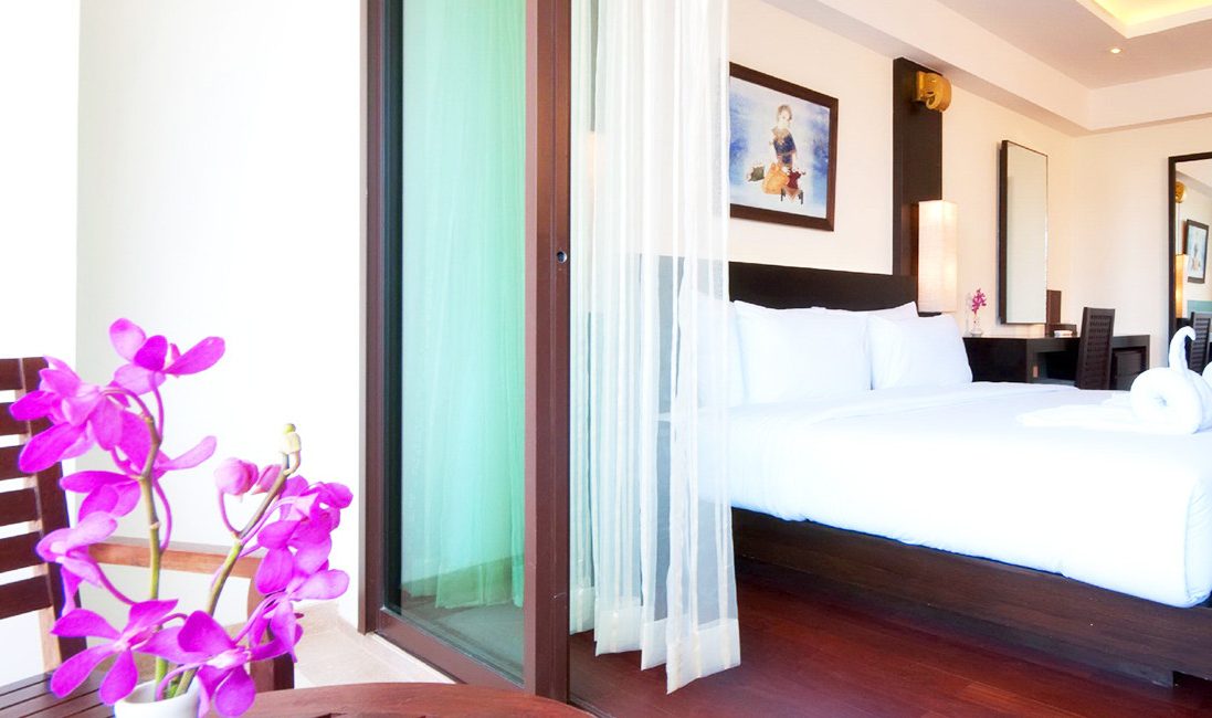 Family Suite balkon in het Koh Chang Kacha in Thailand