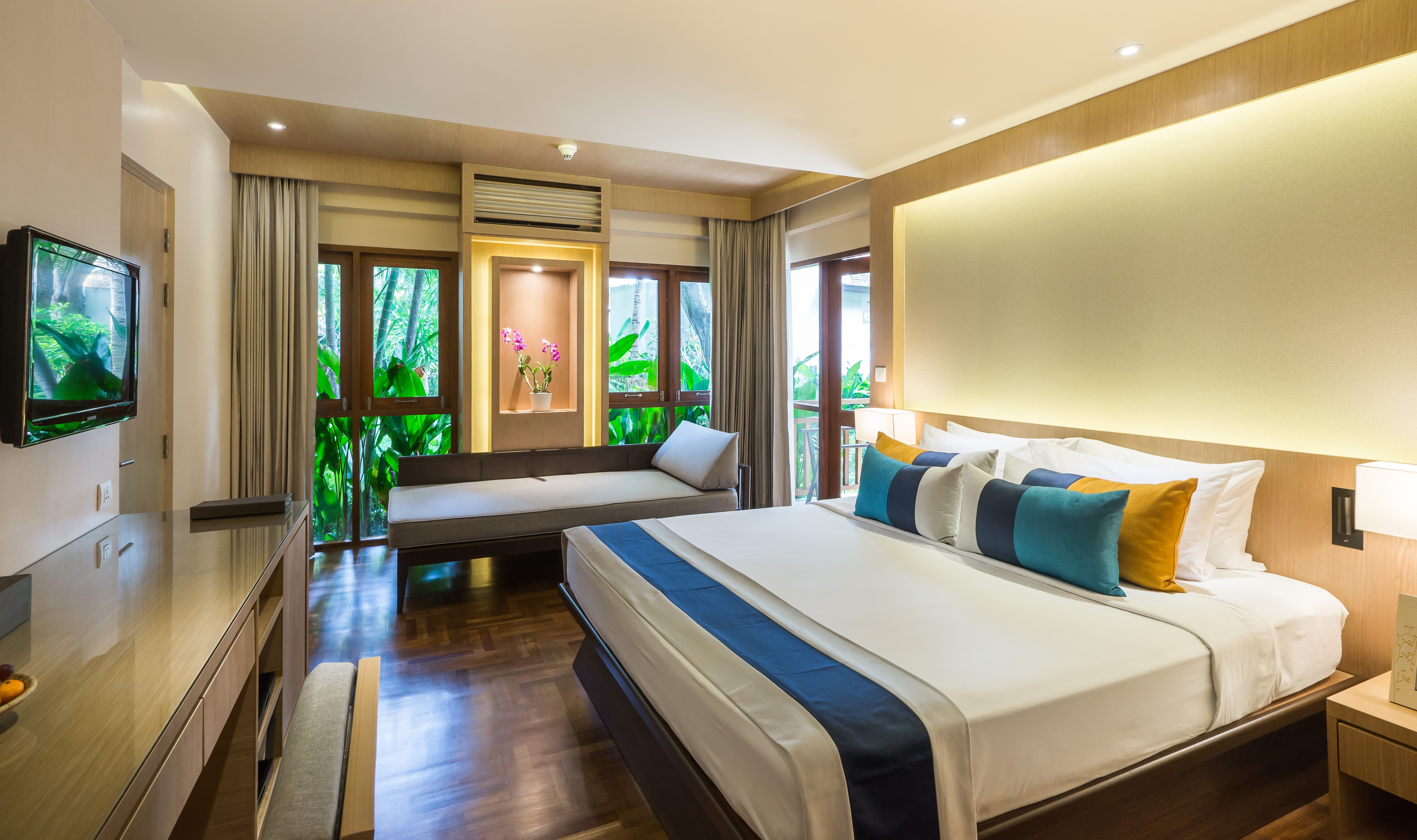Premier kamer in het Chaweng Regent Beach Resort op Koh Samui in Thailand