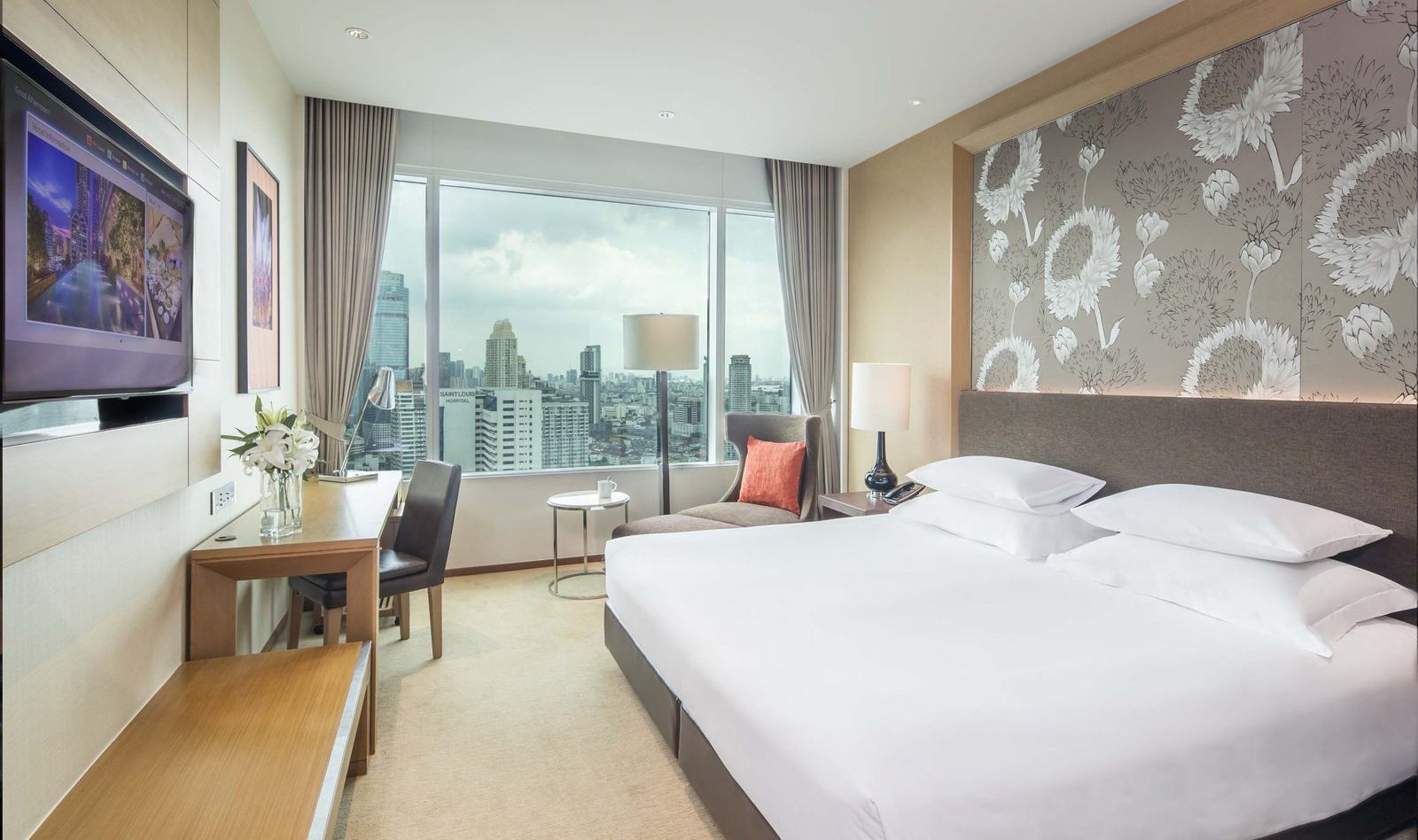 Executive Superior Skykamer in het Eastin Grand Hotel Sathorn in Bangkok in Thailand