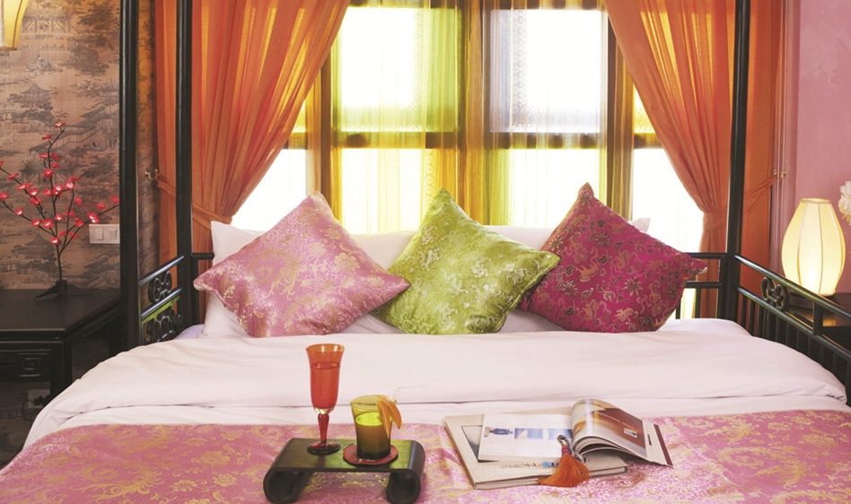 Superiorkamer in het Shanghai Mansion in Bangkok in Thailand