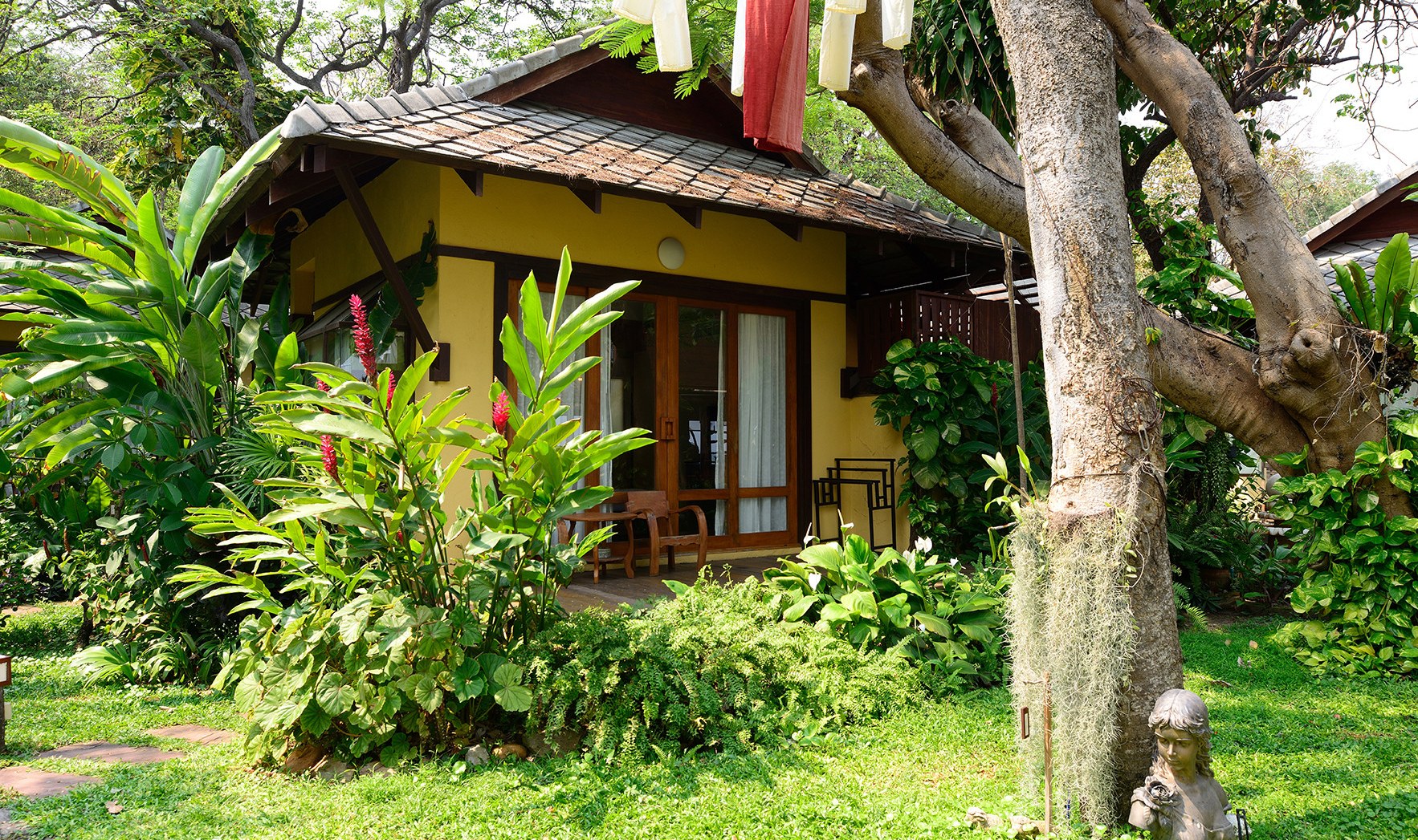 Pavilion Villa buitenkant in het Baan Talay Dao in Hua Hin in Thailand