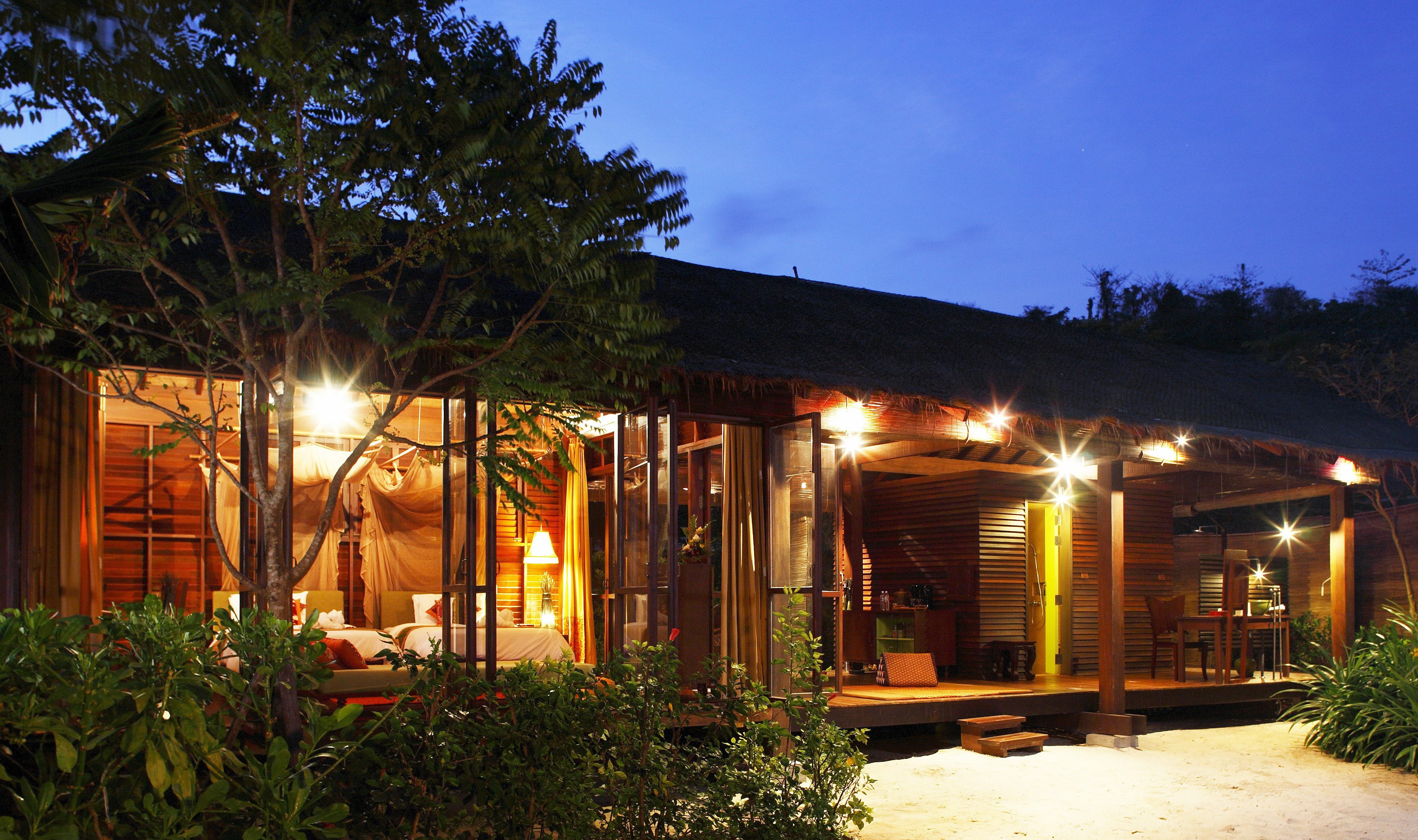 Garden Suite buitenkant in het Zeavola op Koh Phi Phi in Thailand