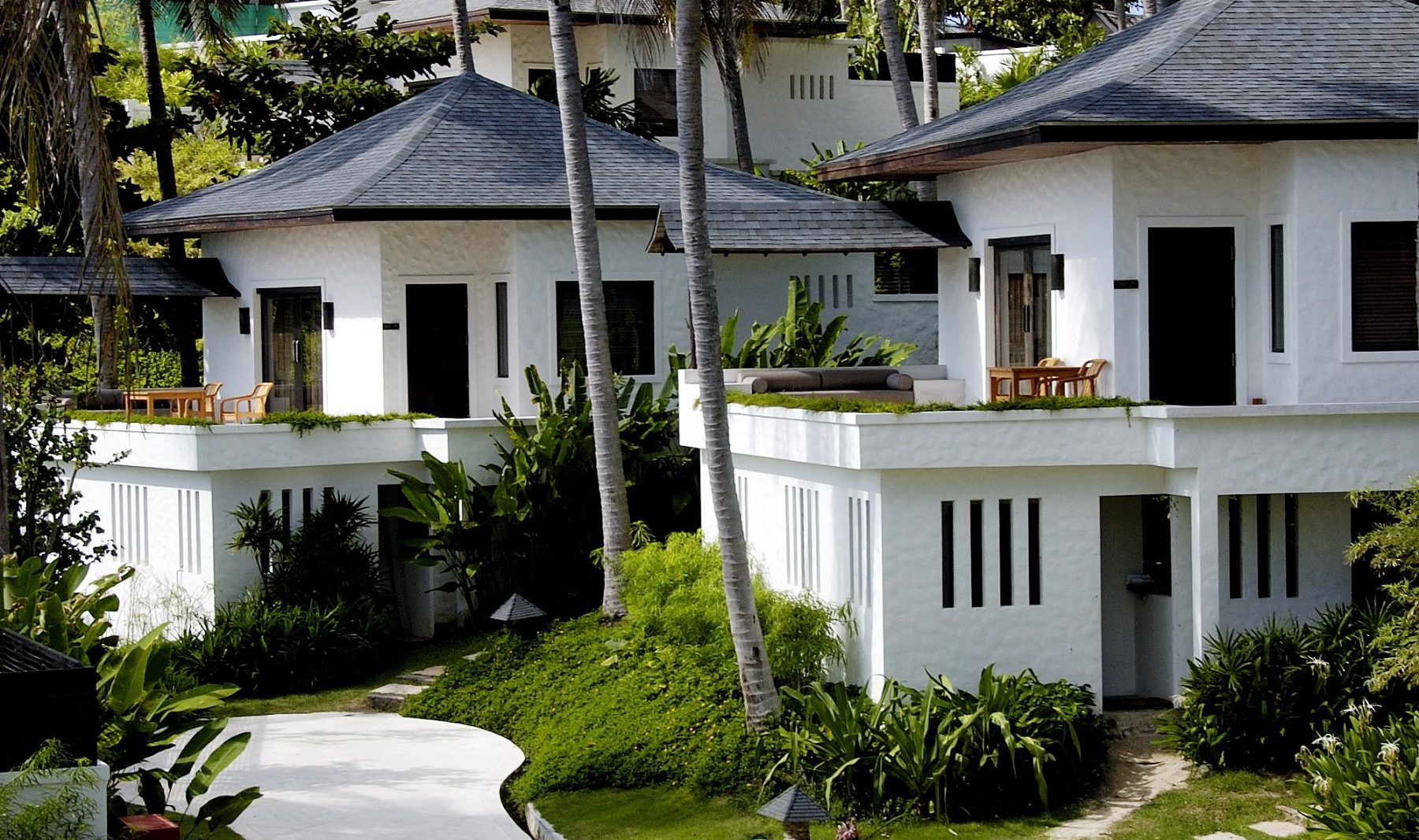 Grand Deluxe Villa buitenkant in The Racha op Koh Racha in Thailand