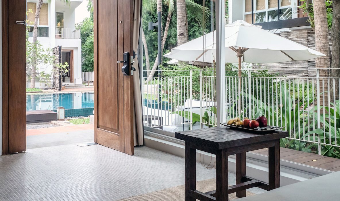 Sansky Deluxe kamer in het Putahracsa in Hua Hin in Thailand