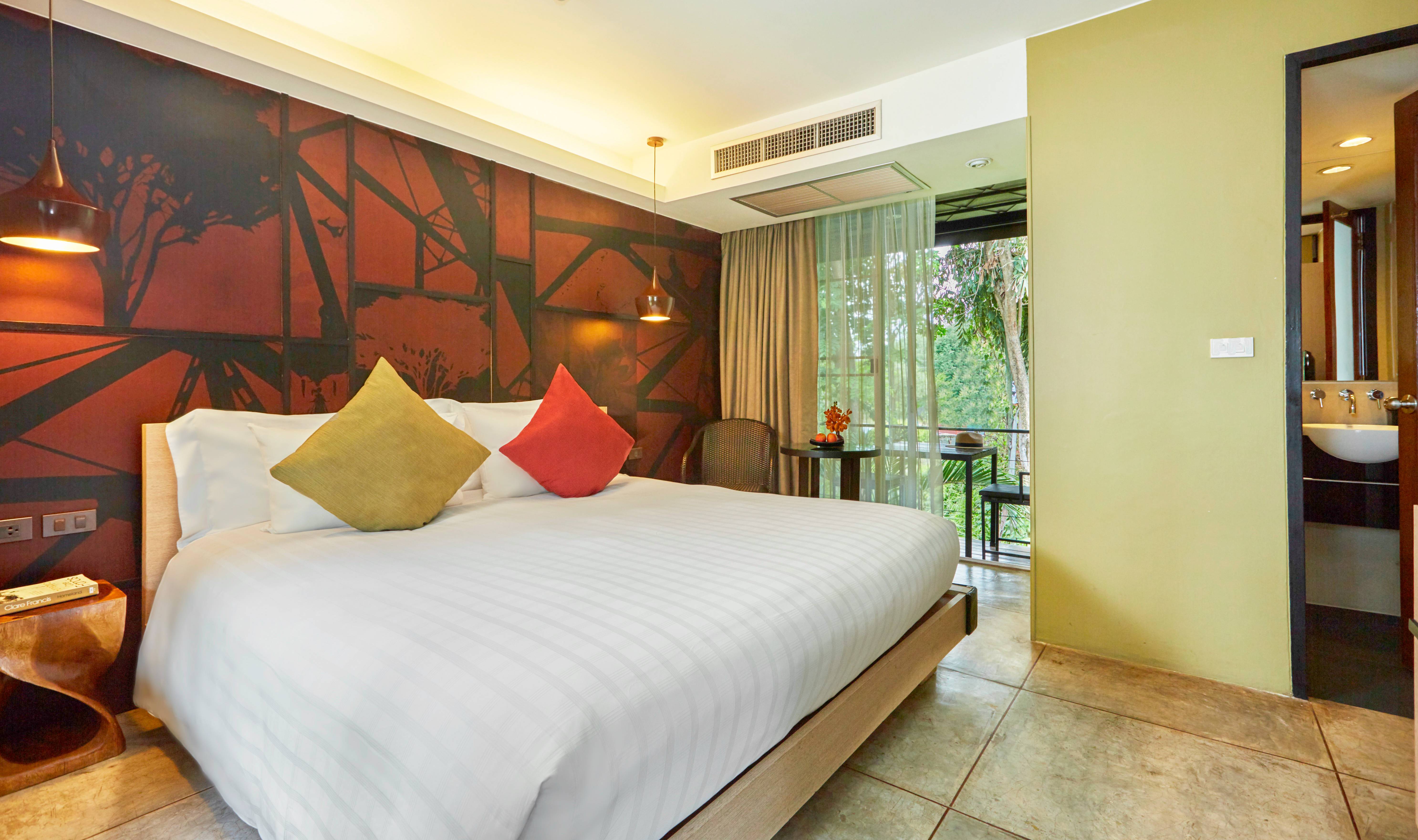 Superiorkamer in het U Inchantree in Kanchanaburi River Kwai in Thailand