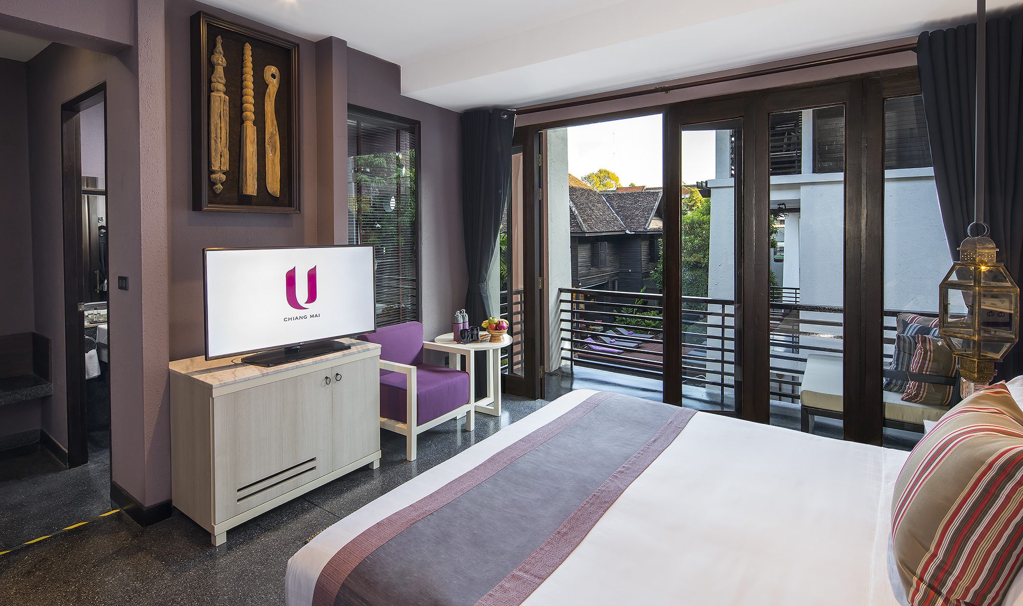 Superiorkamer in het U Chiang Mai Hotel in Thailand