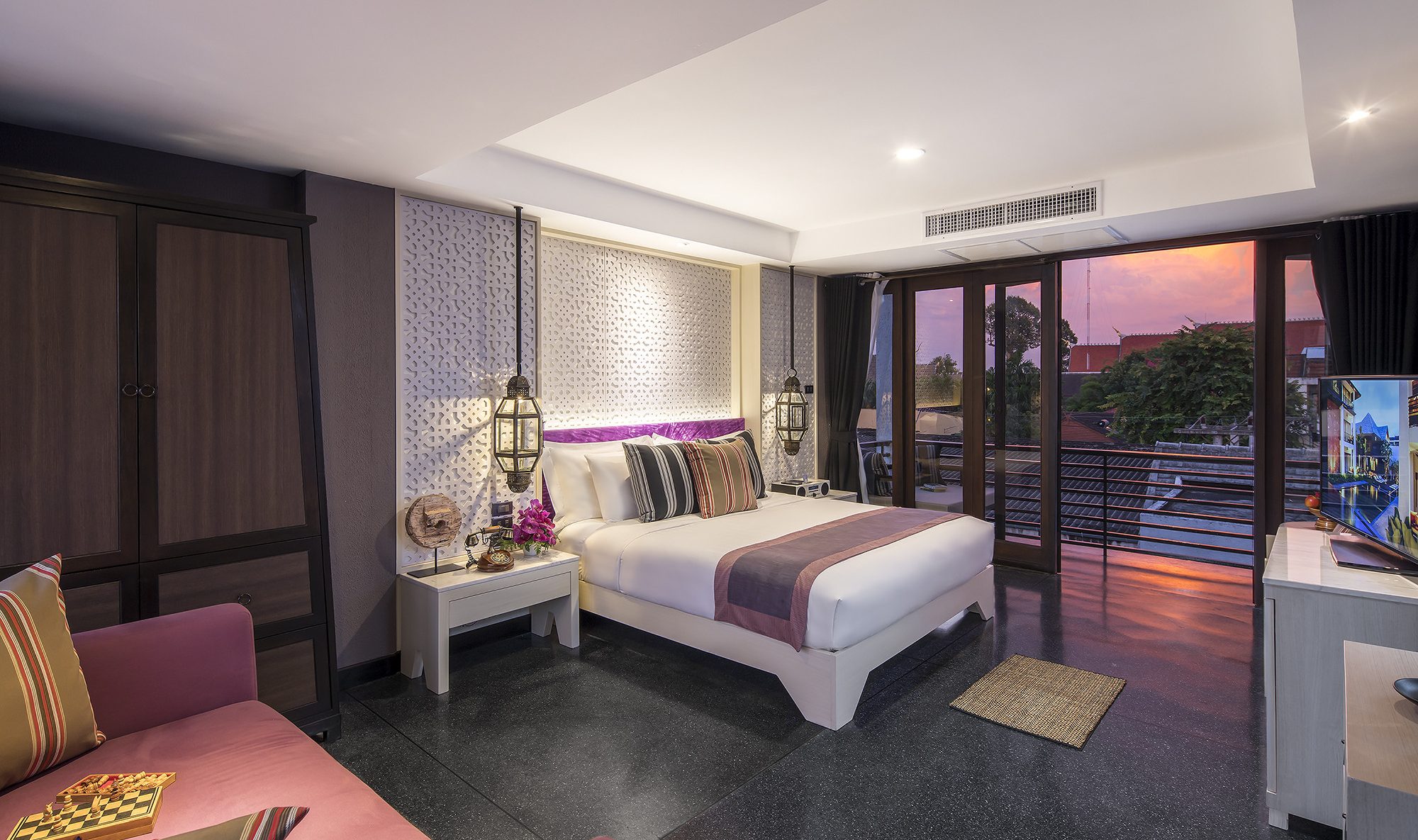 Deluxe kamer in het U Chiang Mai Hotel in Thailand