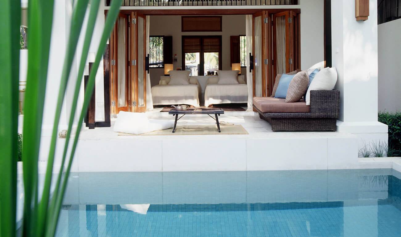 Garden Poolvilla in het Sala Samui op Koh Samui in Thailand
