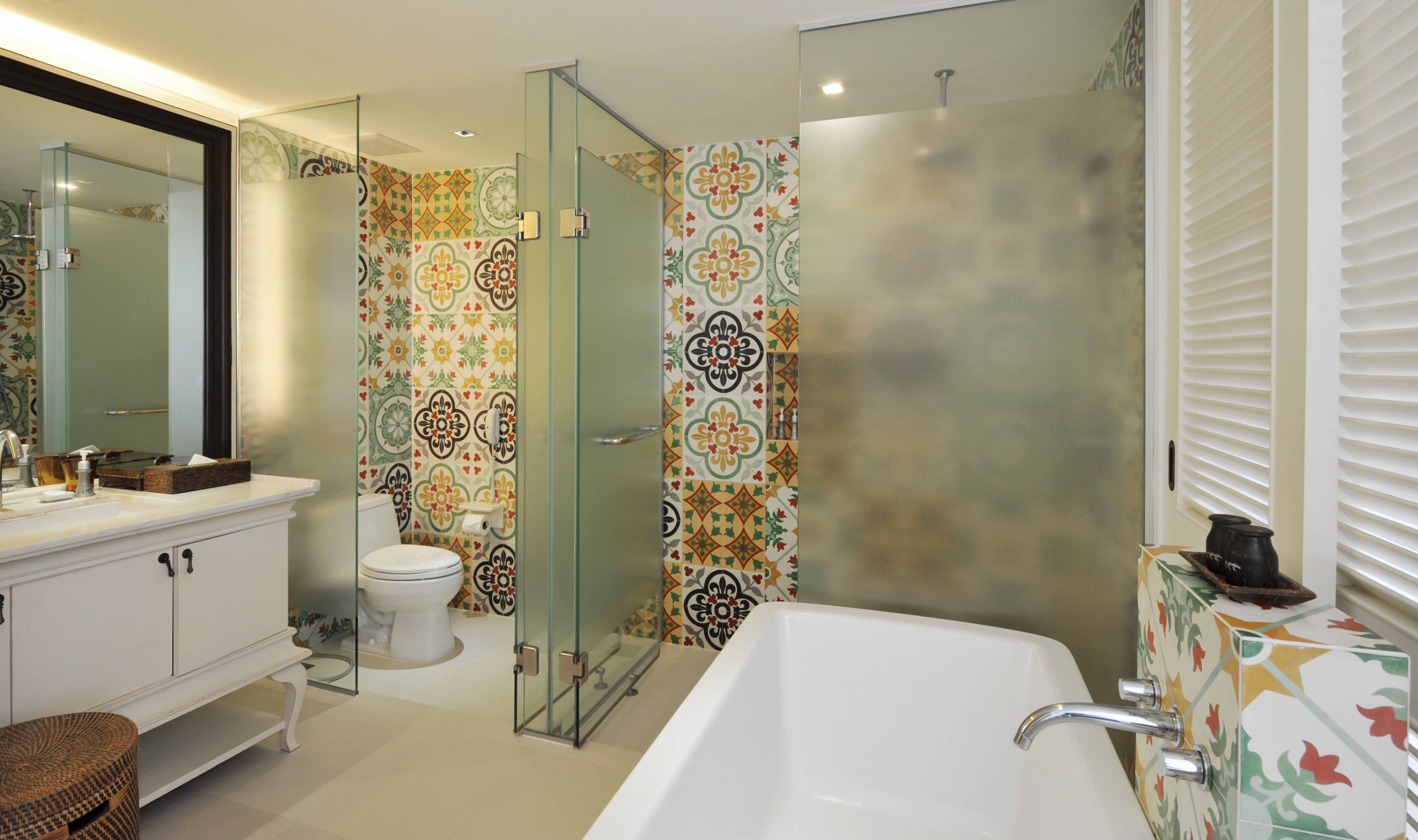 Rest Horizon badkamer in het Rest Detail Hotel in Hua Hin in Thailand