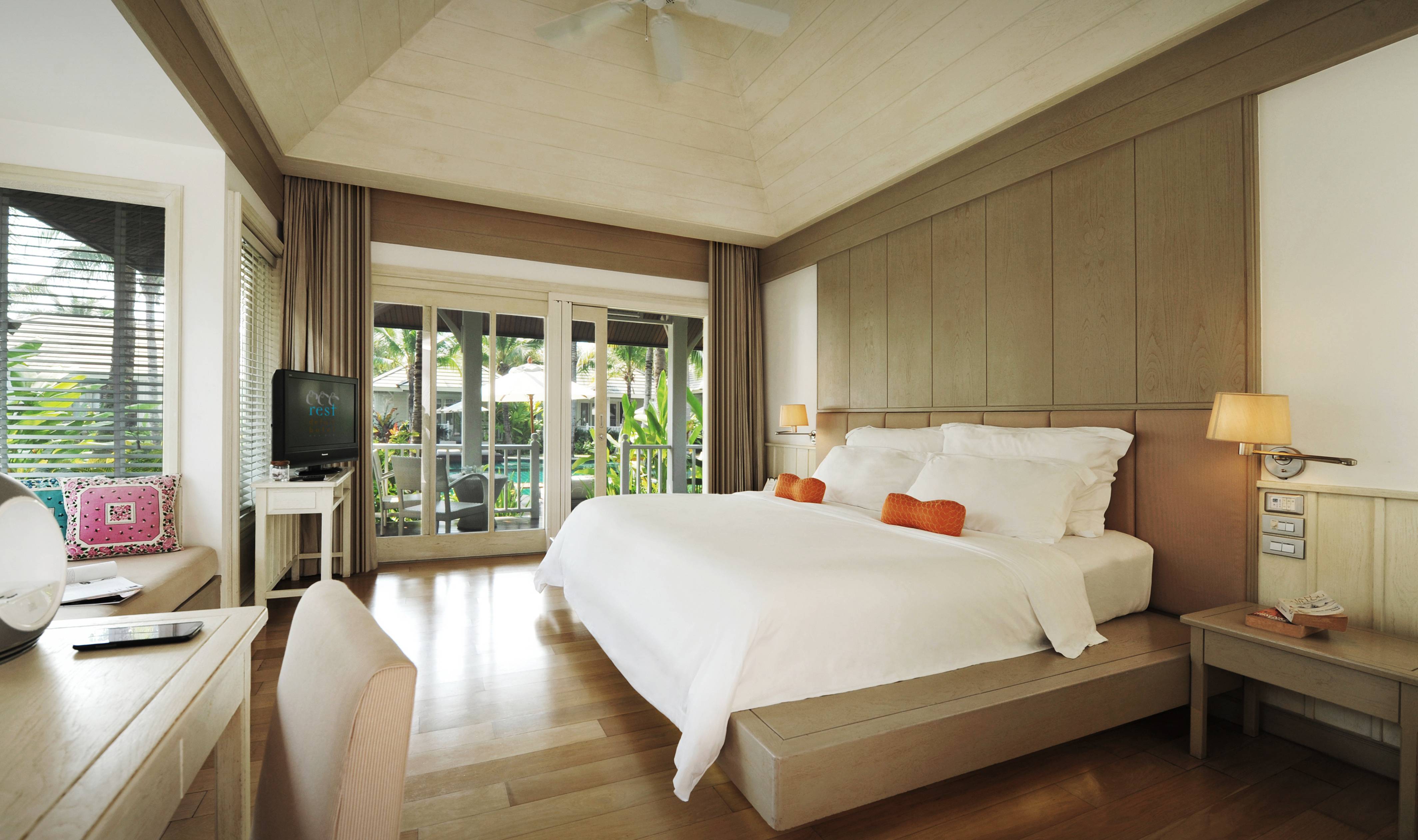 Pool Village kamer in het Rest Detail Hotel in Hua Hin in Thailand