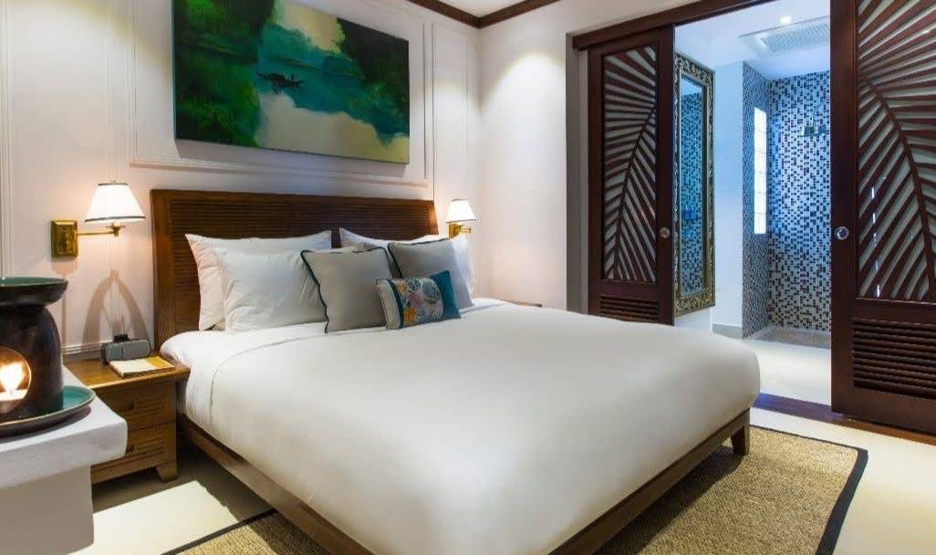 Deluxe Gardenview Suite in het Anantara Hoi An in Vietnam