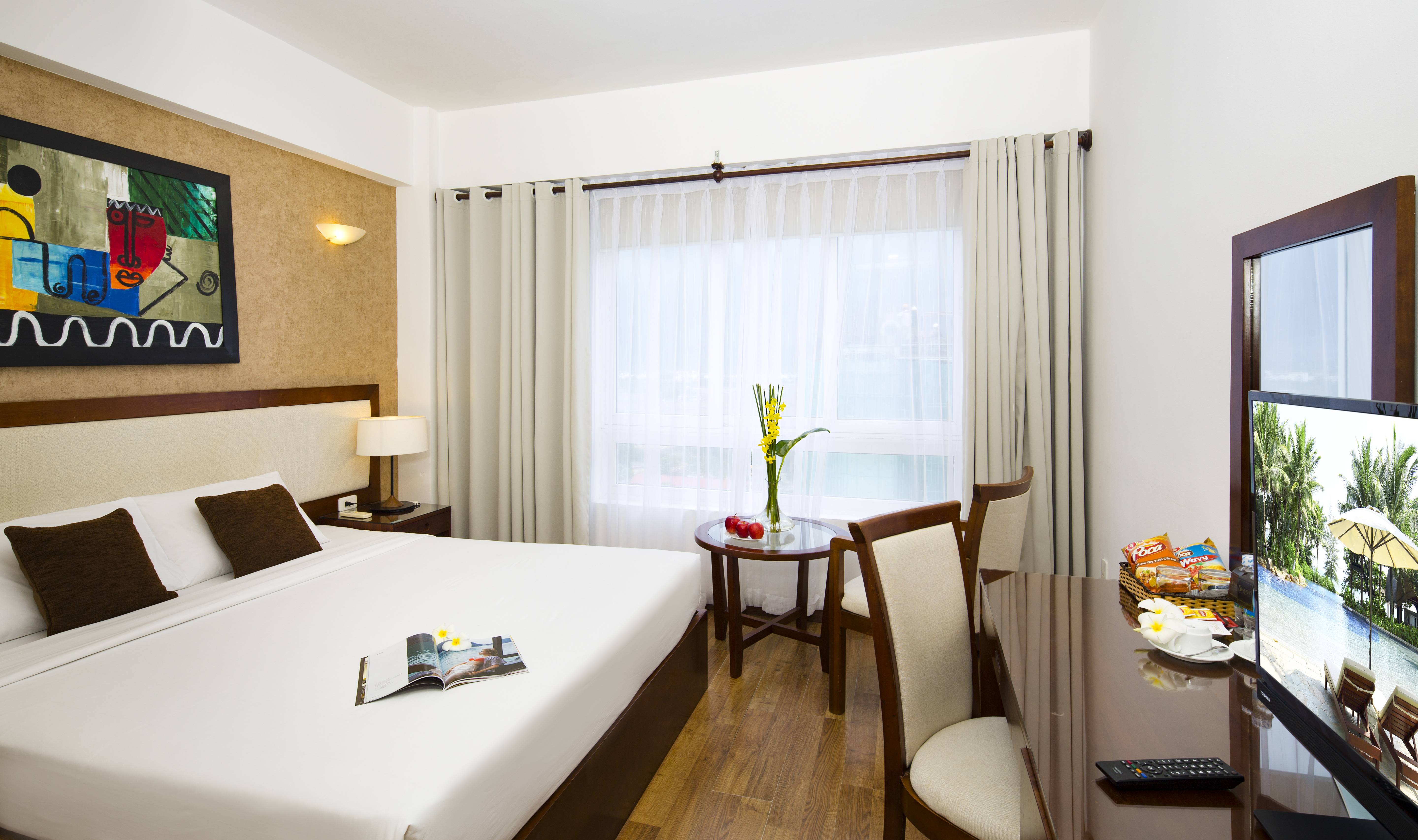 Deluxe kamer in het Starlet Hotel in Nha Trang in Vietnam