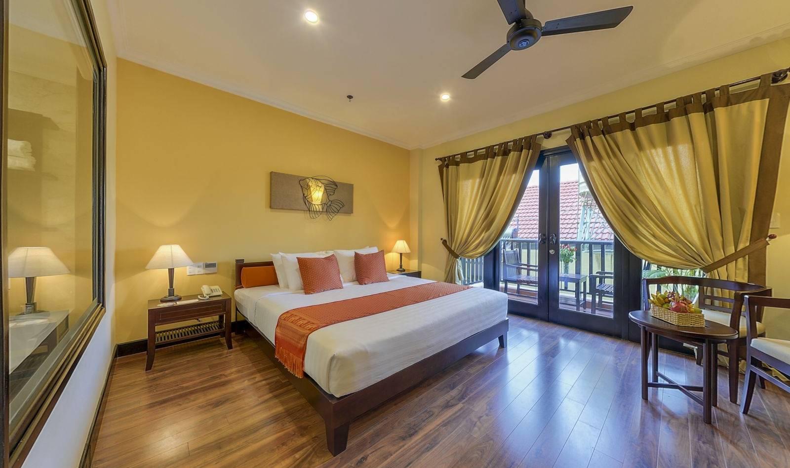 Deluxe Gardenview kamer in het Seahorse Resort in Mui Ne in Vietnam