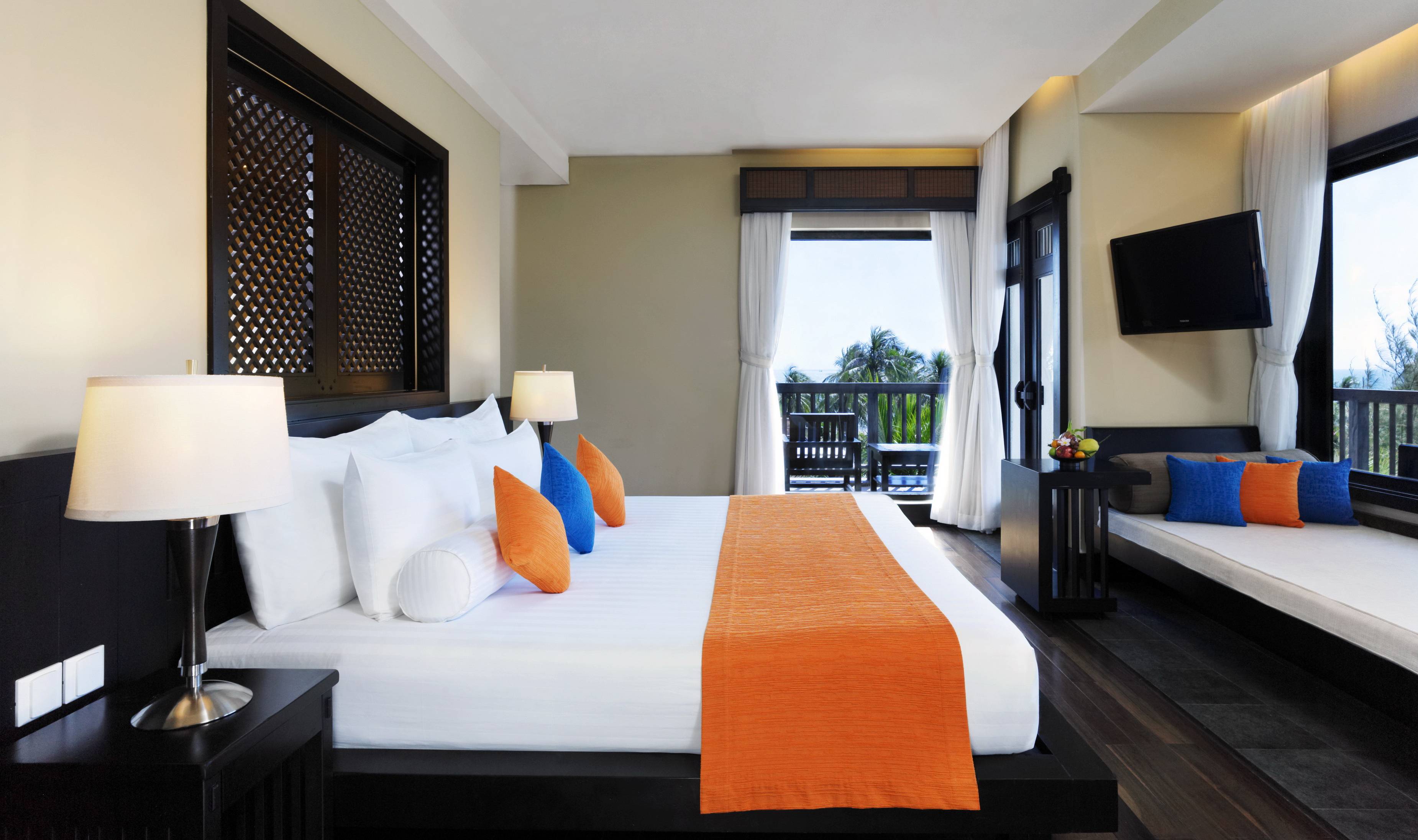 Deluxe Oceanview kamer in het Anantara Mui Ne in Vietnam