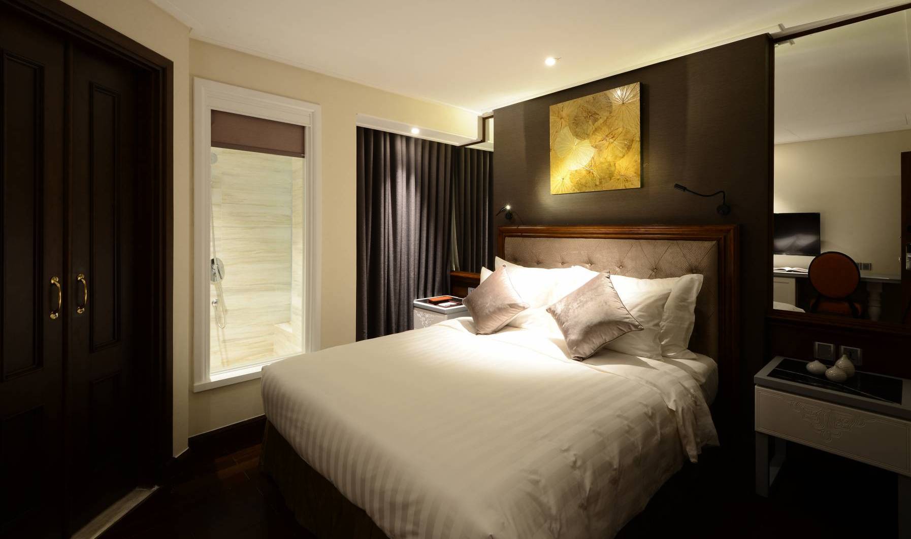 Standaardkamer in The Chi Boutique Hotel in Hanoi in Vietnam