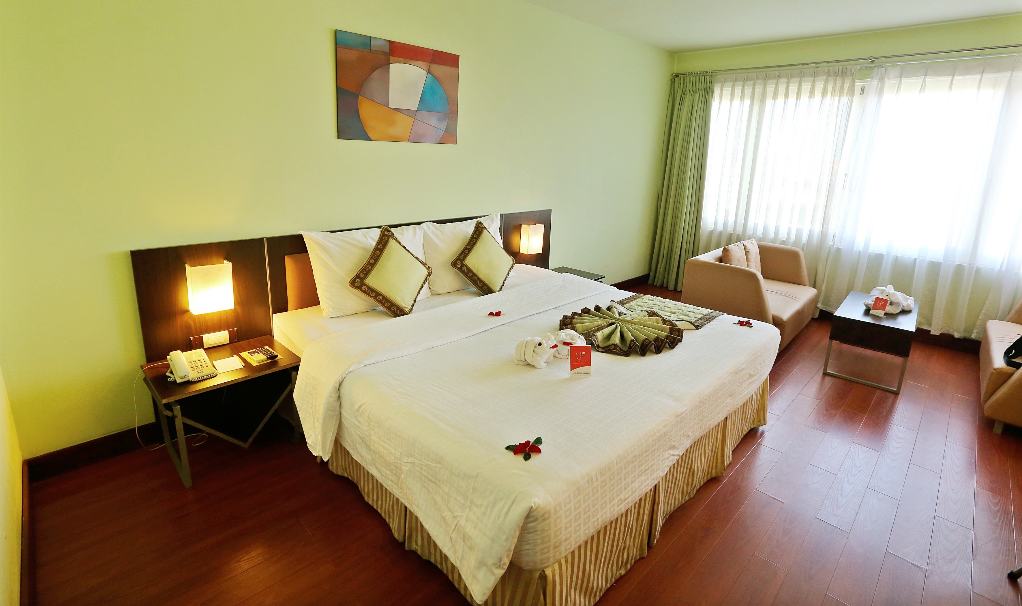 Superiorkamer in het Park View Hotel Hue in Vietnam