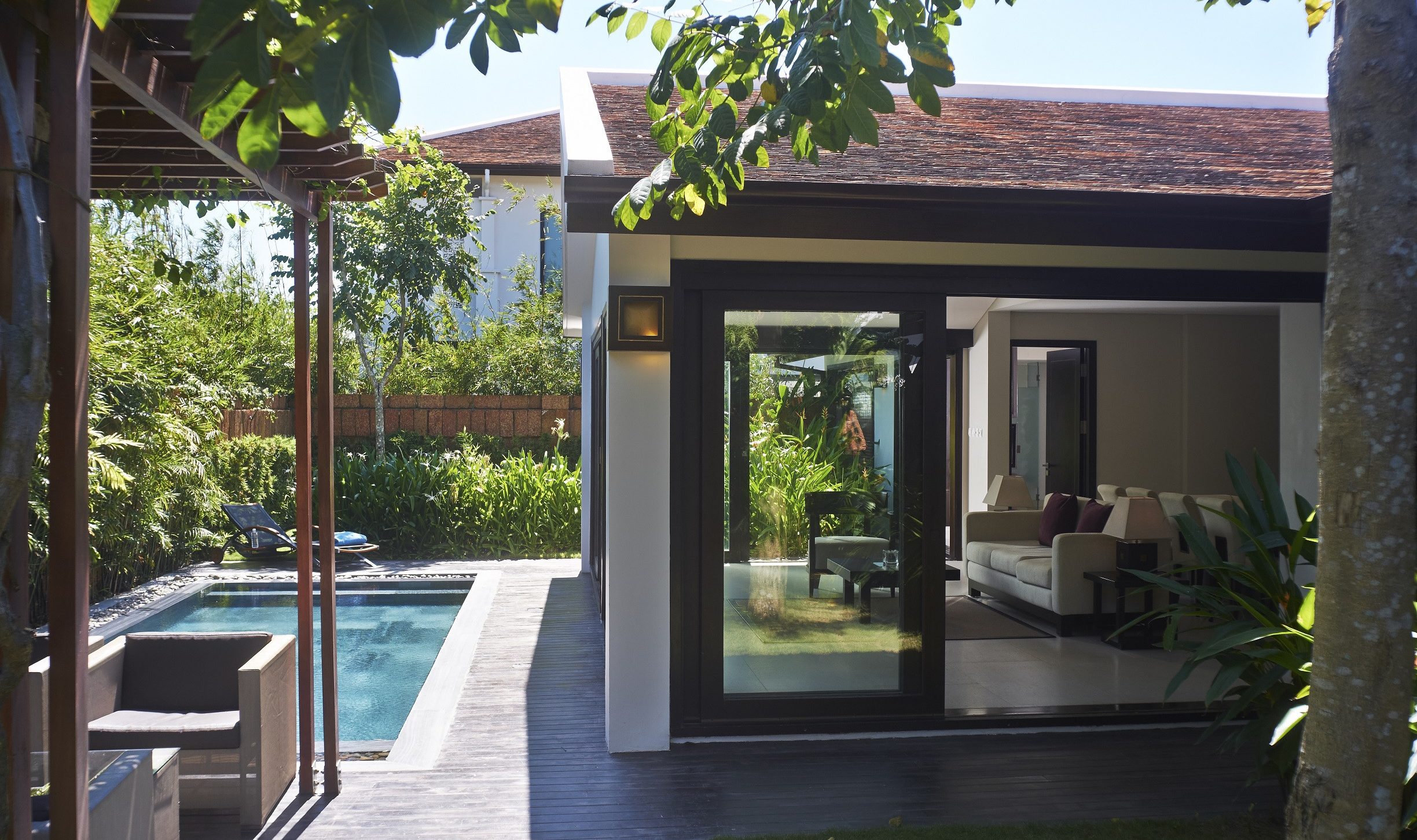 2-Bedroom Spa Villa buiten in het Fusion Maia Danang Resort in Vietnam