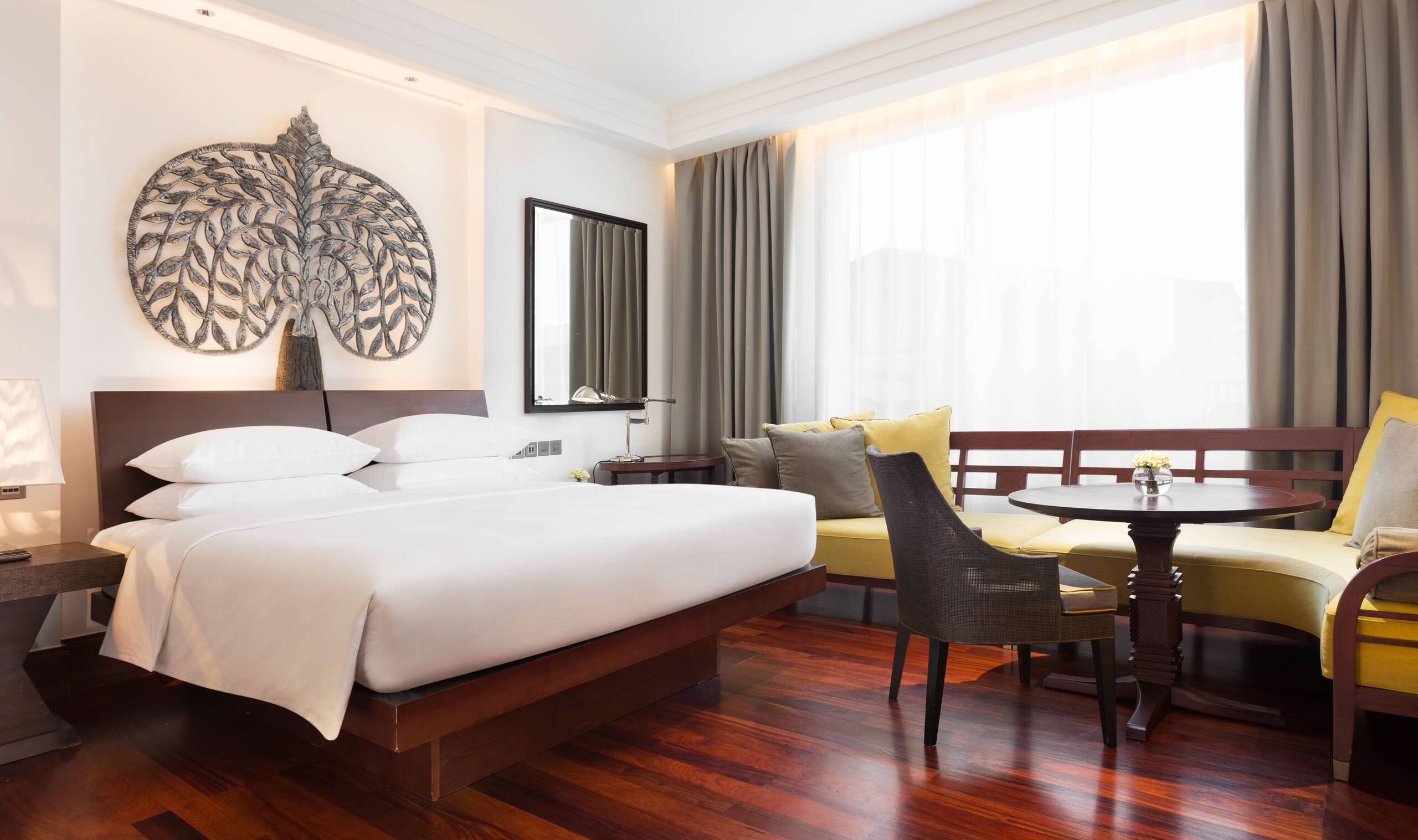 Park View kamer in het Park Hyatt Siem Reap in Cambodja