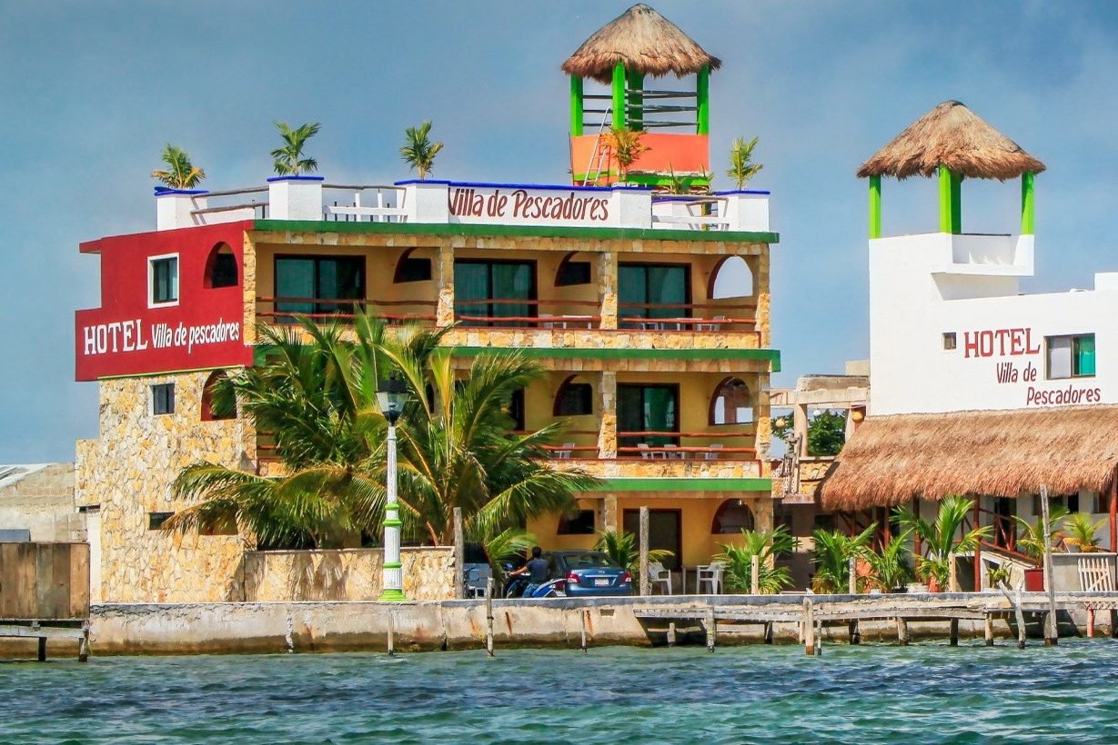 Villa de Pescadores in Rio Lagartos Yucatan Mexico