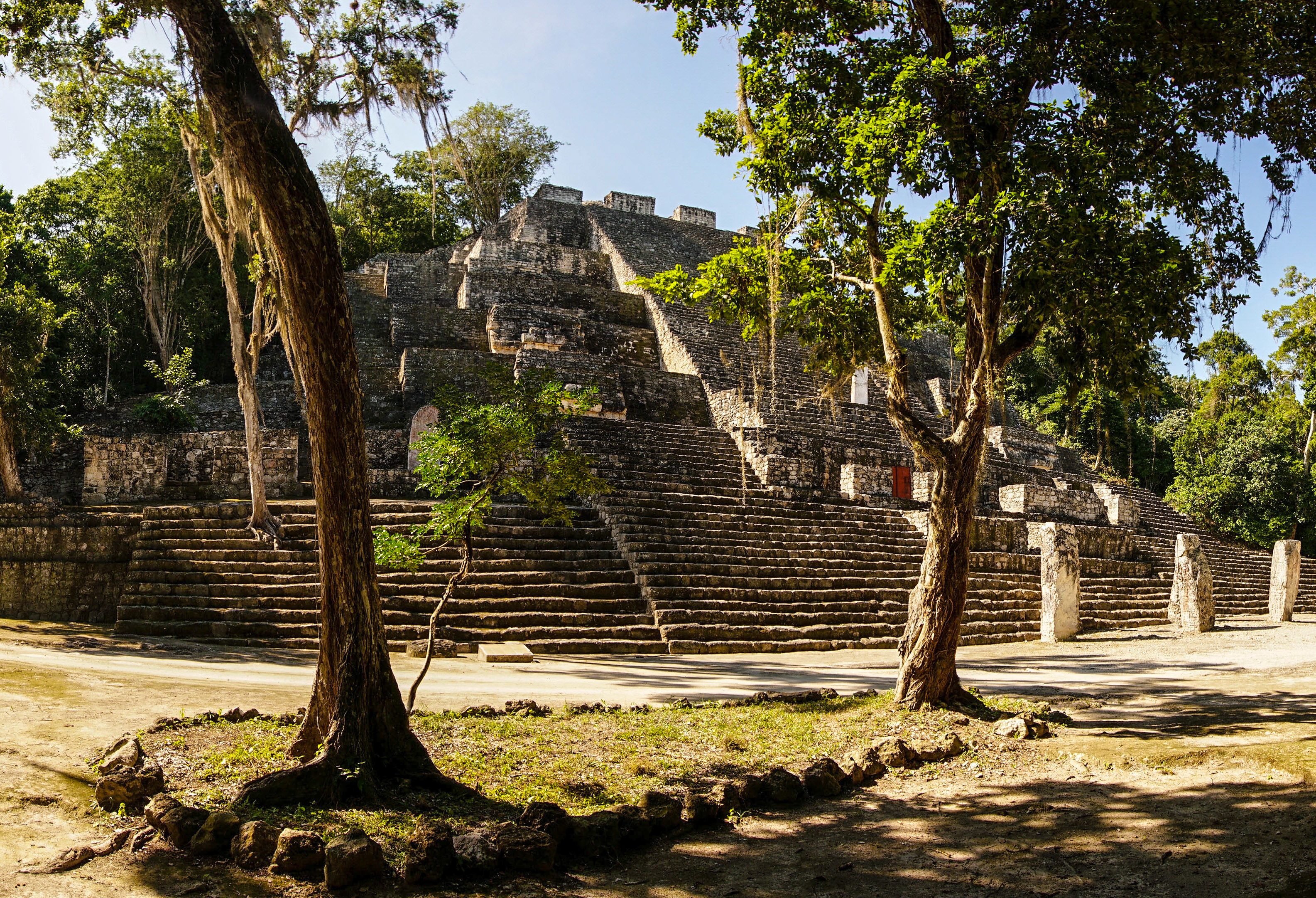 Calakmul Maya stad Xpujil Yucatan Mexico