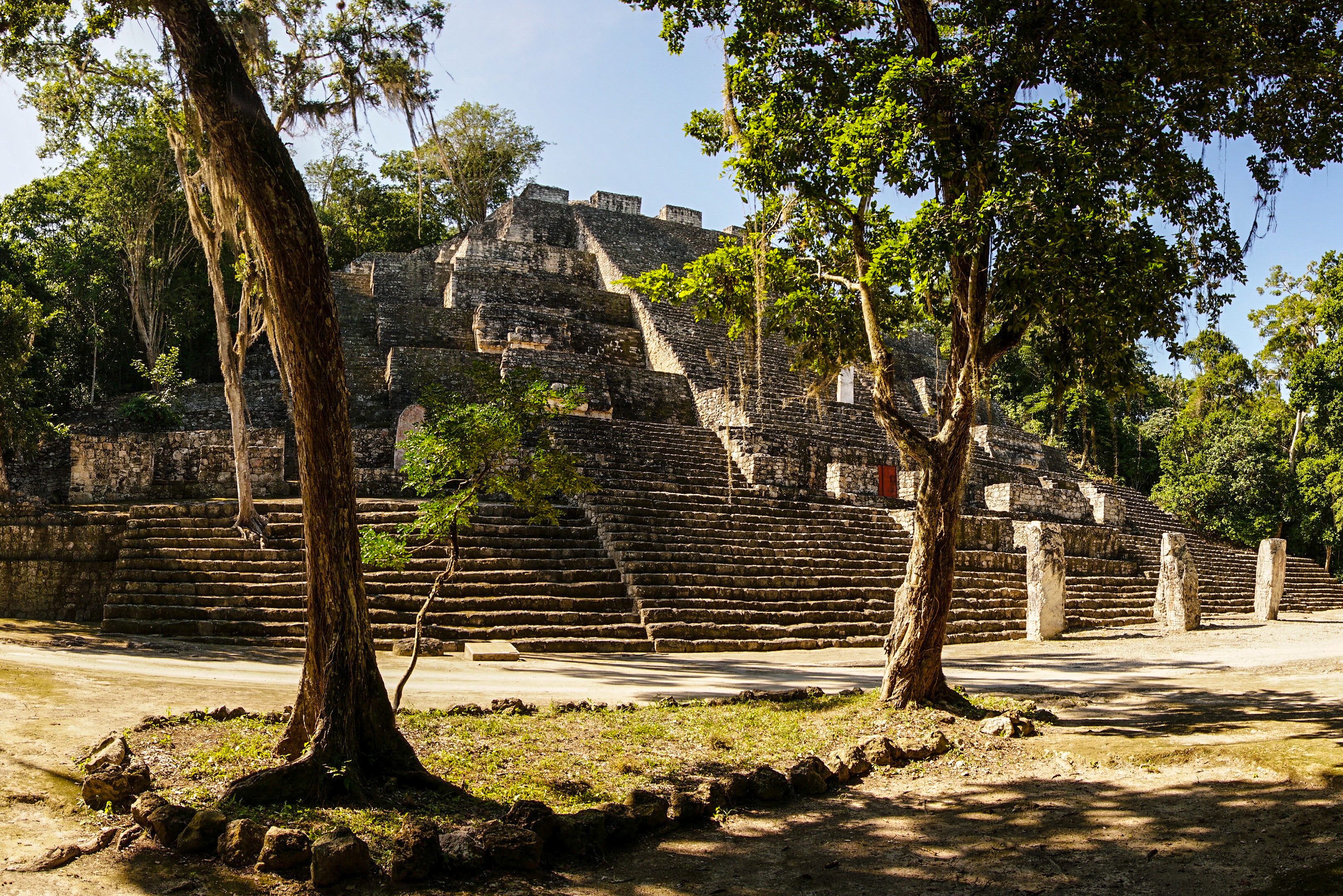 Calakmul Maya stad Xpujil Yucatan Mexico