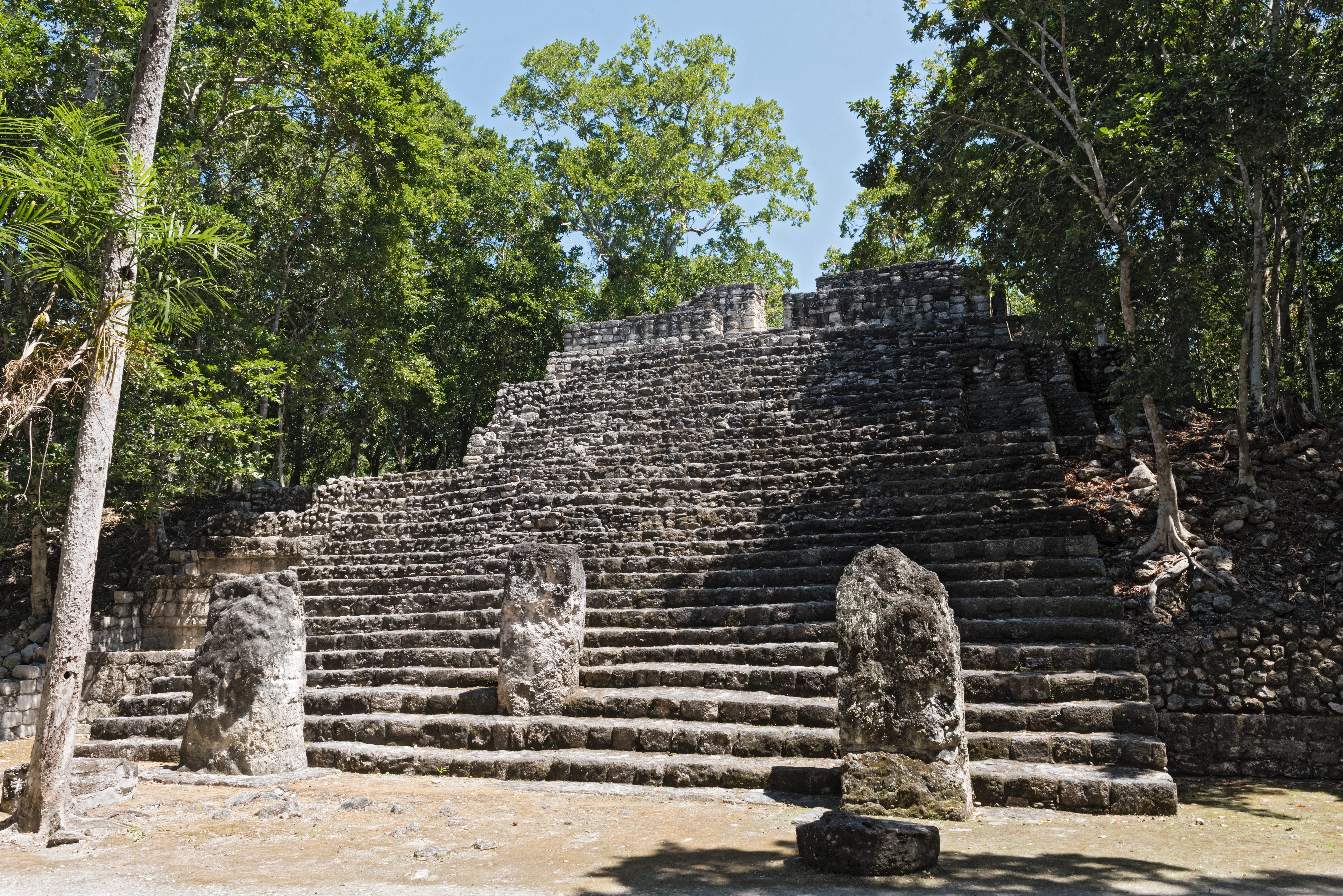 Calakmul Maya stad Xpujil Yucatan Mexico