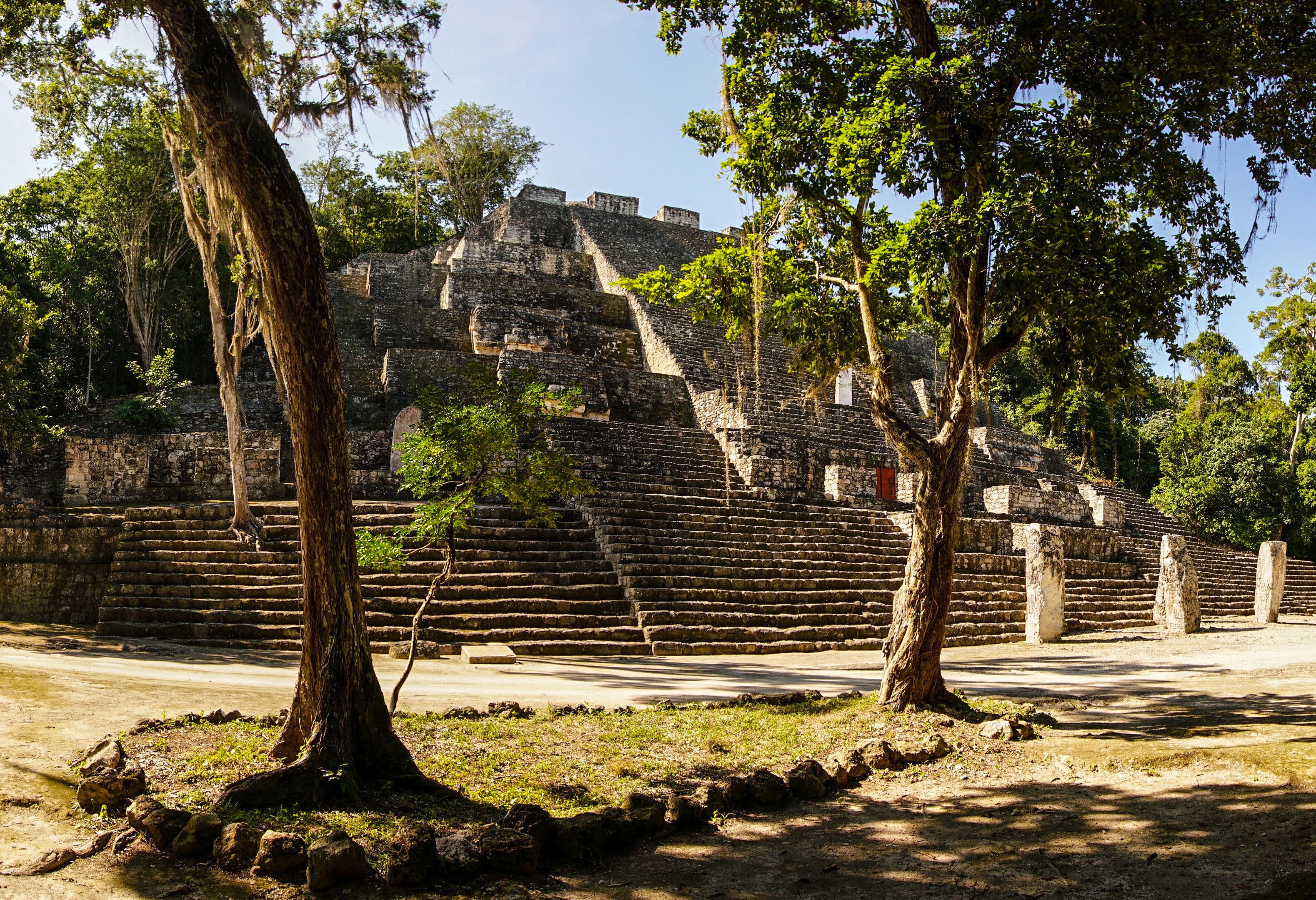 Calakmul Maya stad Xpujil Yucatan Mexico