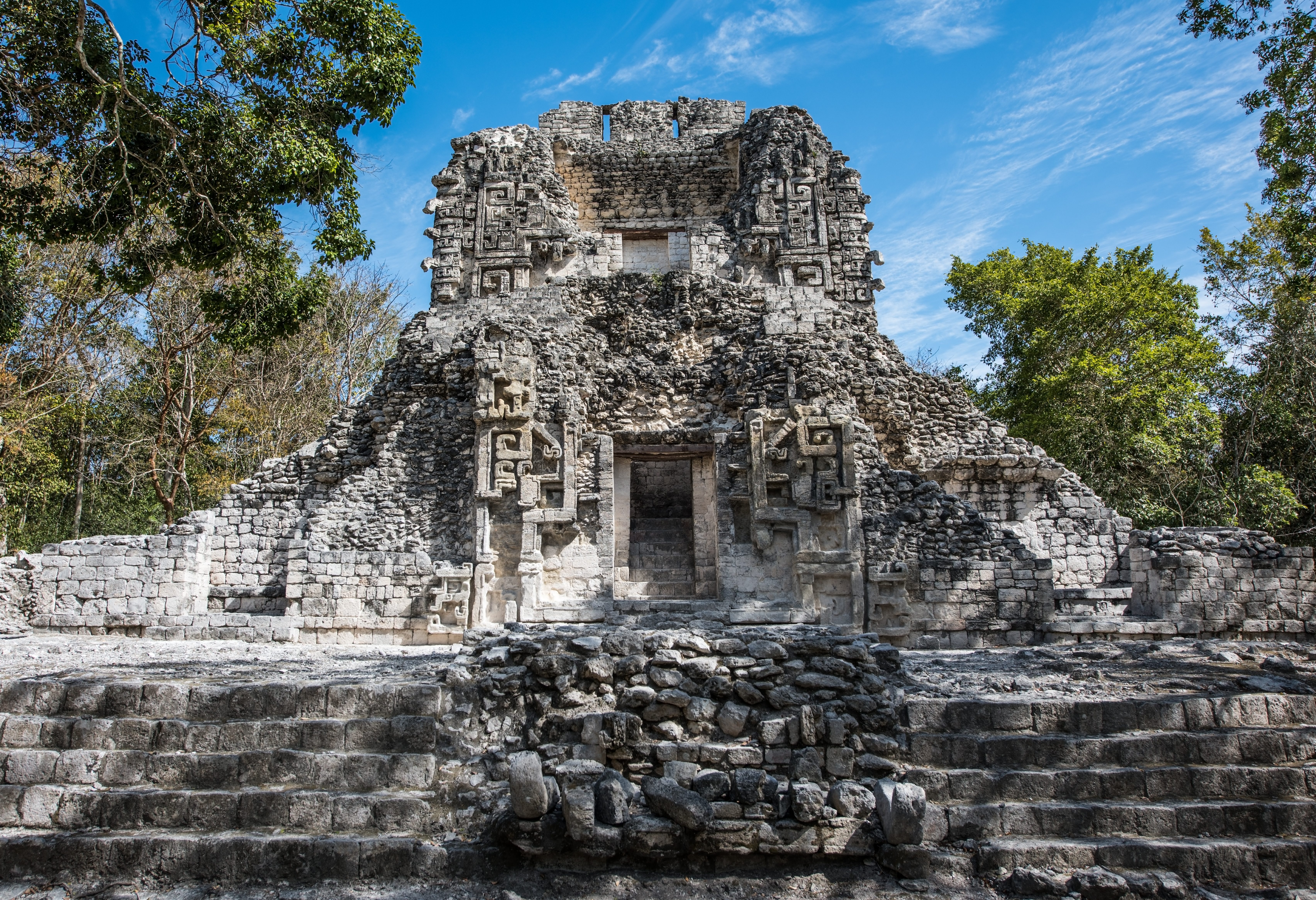 Becan Maya stad Xpujil Yucatan Mexico