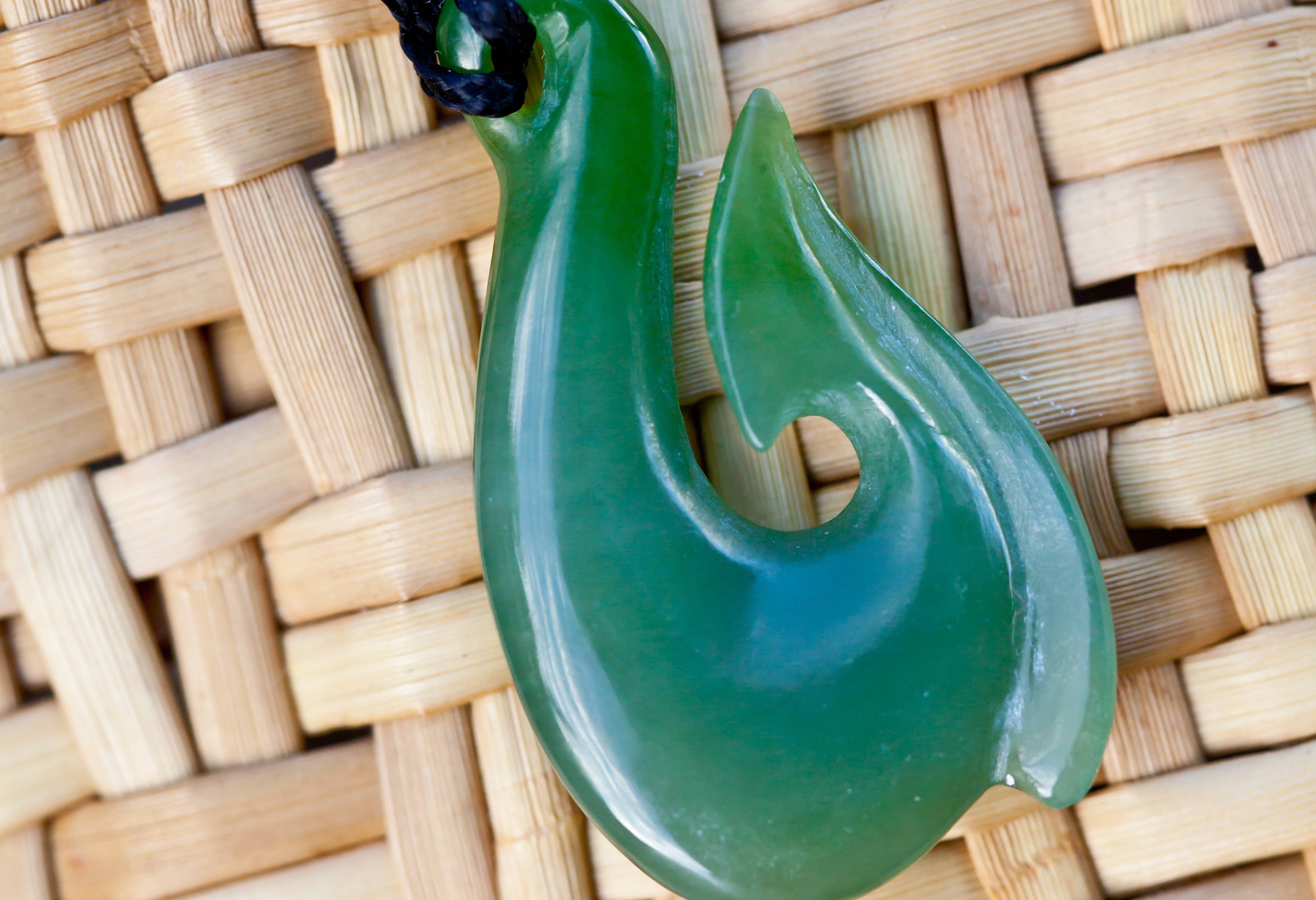 Greenstone jade uit de buurt van Greymouth in Nieuw-Zeeland