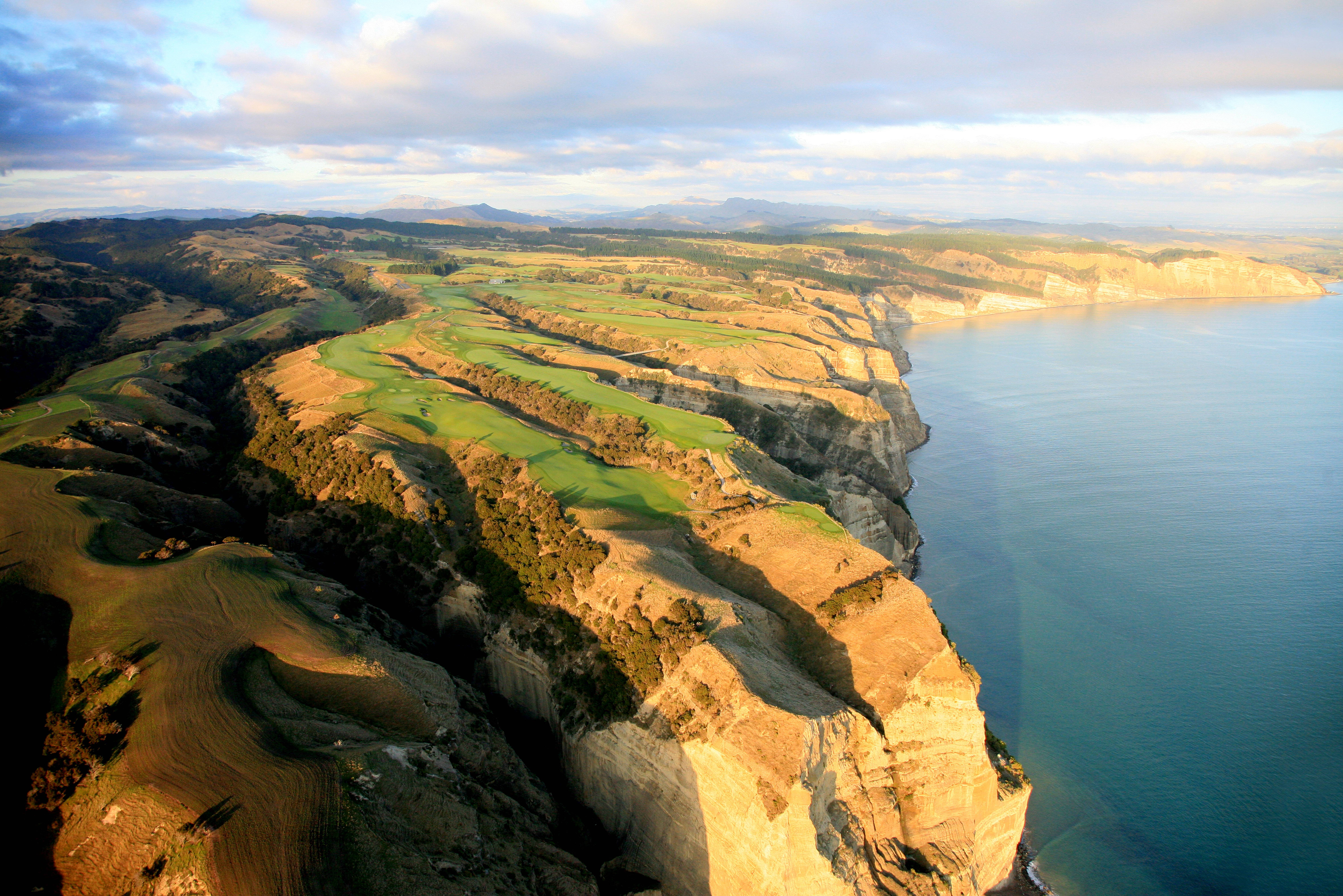 Cape Kidnappers in Hawke's Bay in Nieuw-Zeeland