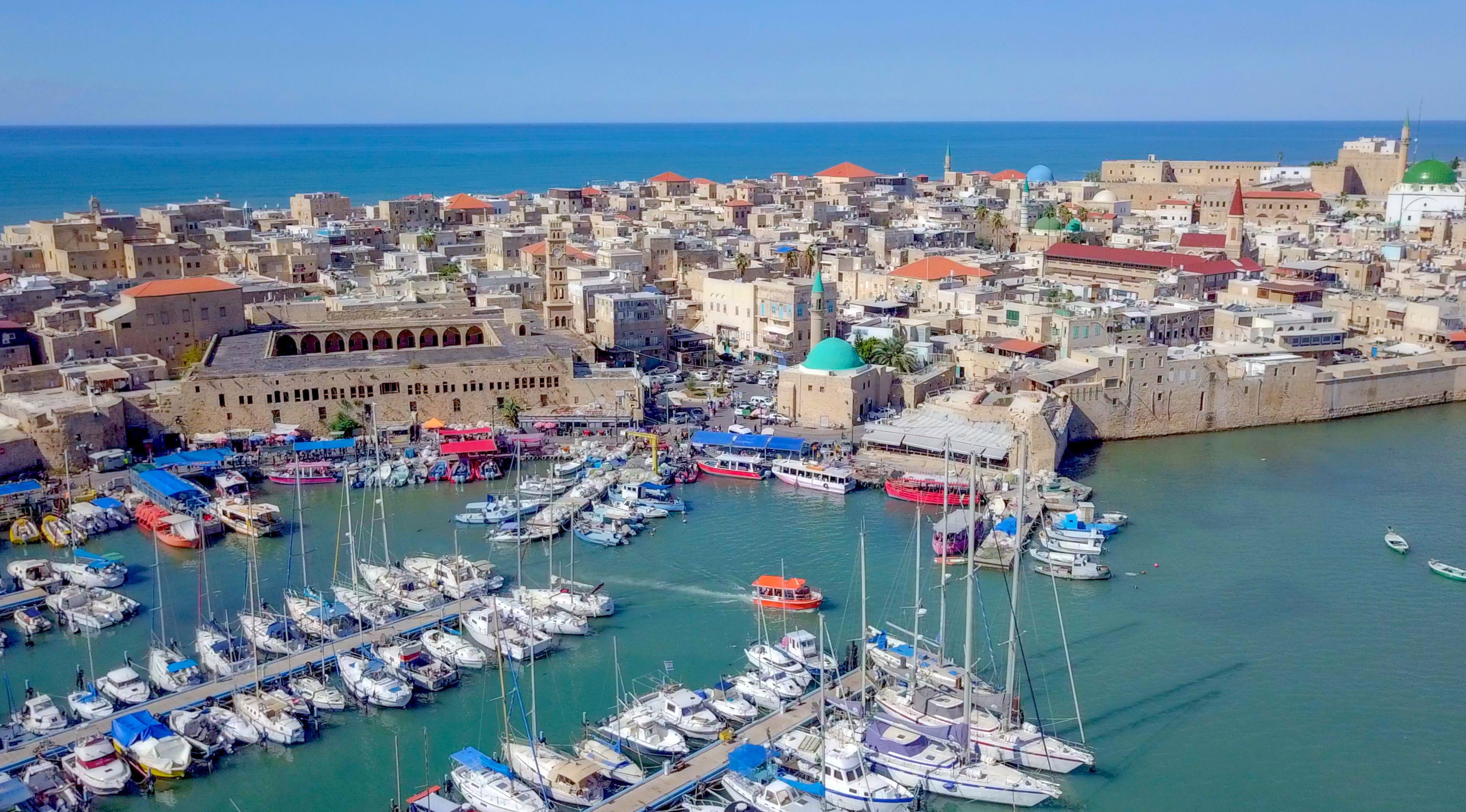 Akko haven in Israël