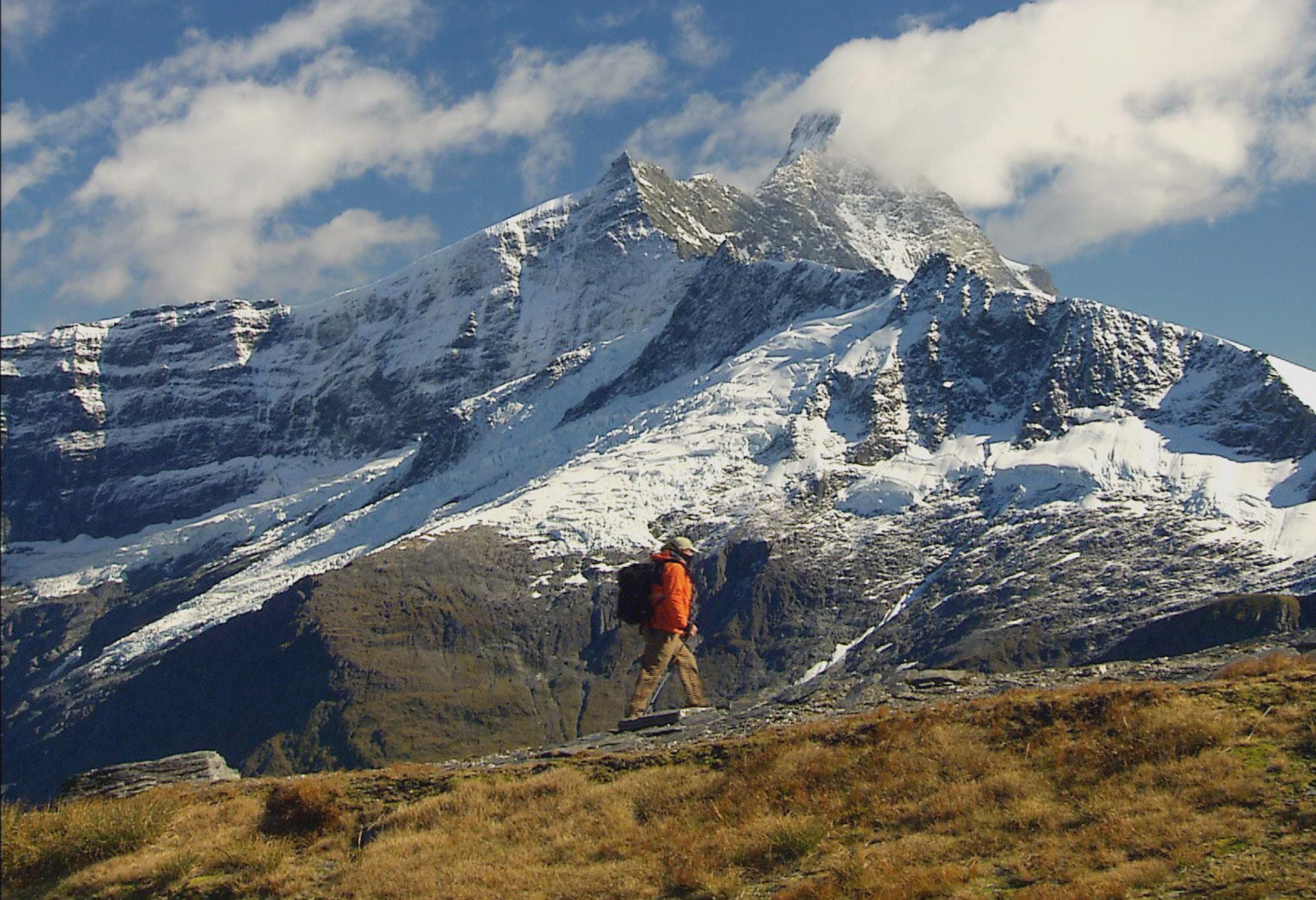Wandelen in Mount Aspiring National Park in Nieuw-Zeeland