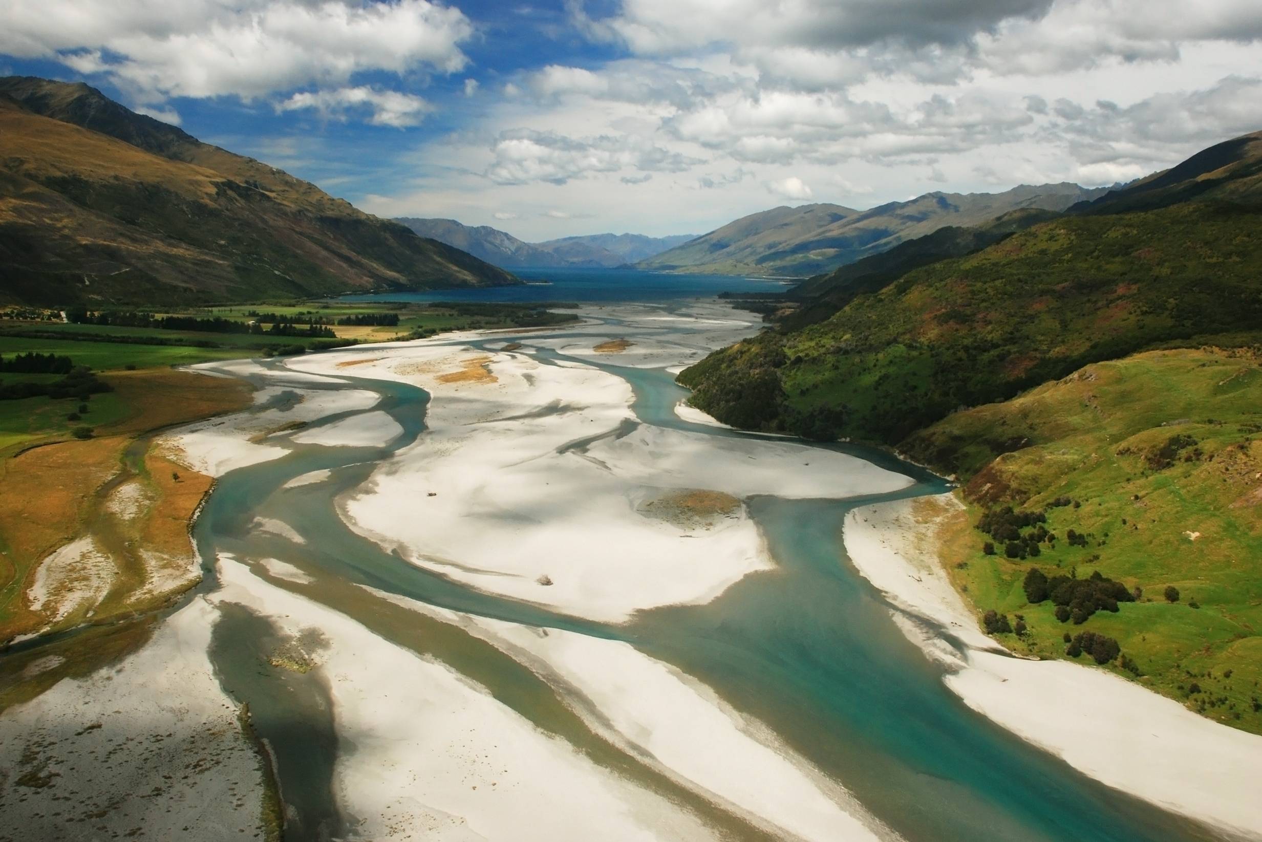 Lake Wanaka in Nieuw-Zeeland