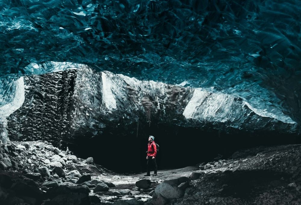 Breiðamerkurjökull ijsgrot en gletsjer tour