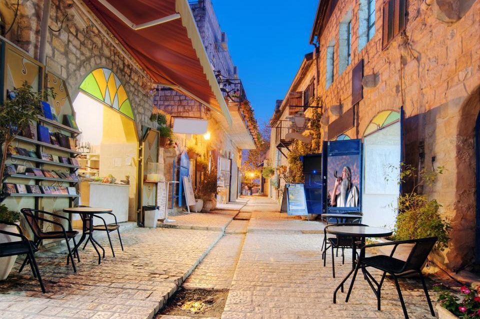 Safed kunstenaarswijk Israël