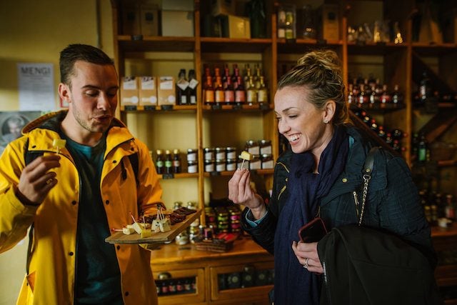 kaas plakje proeven food tour ijsland