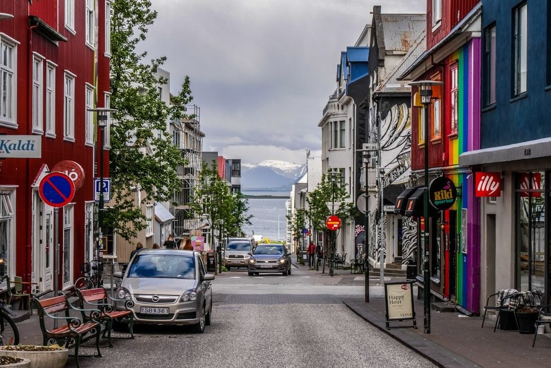 Reykjavik in IJsland