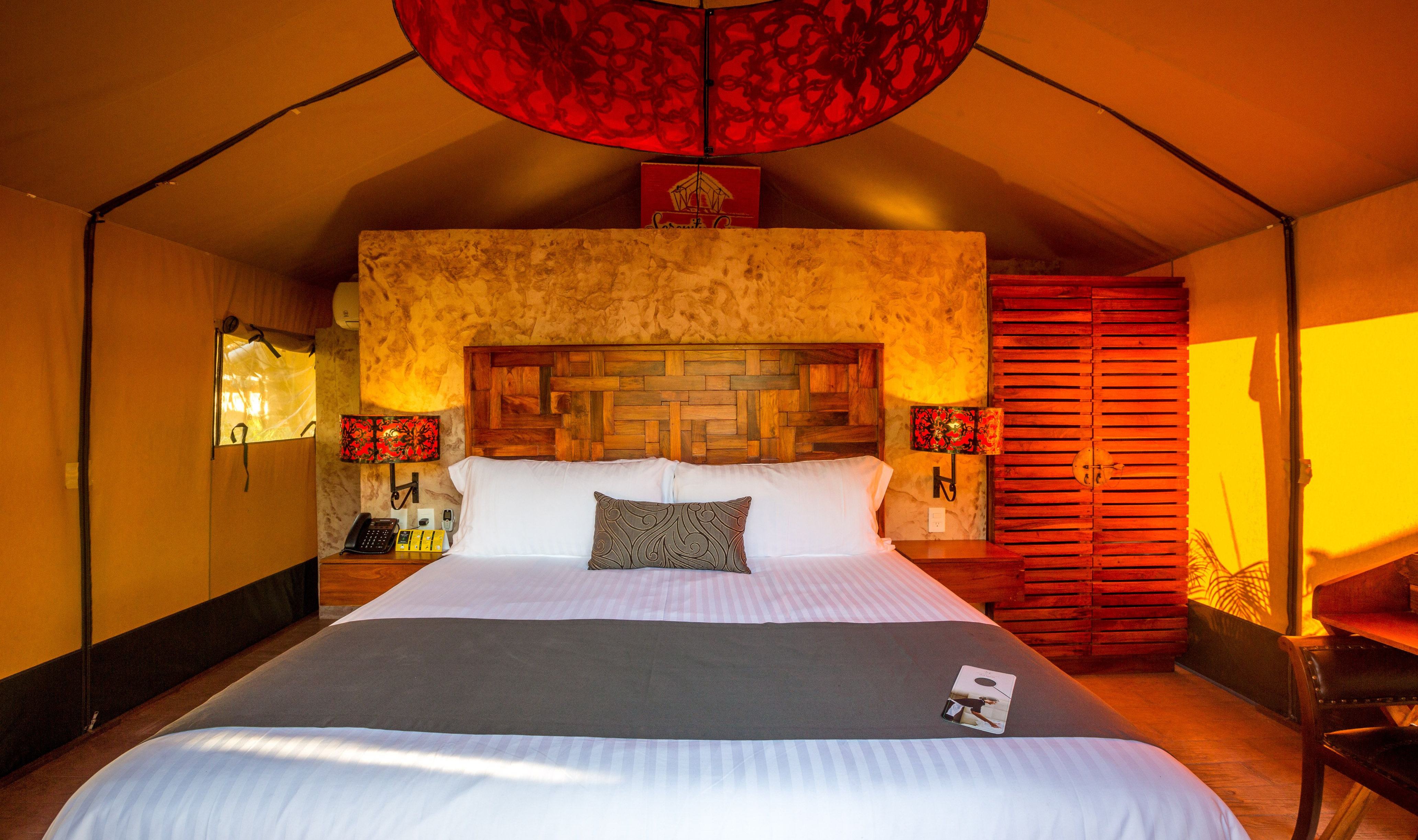 mexico-riviera-maya-xpu-ha-serenity-eco-camp-glamping-tent-bed